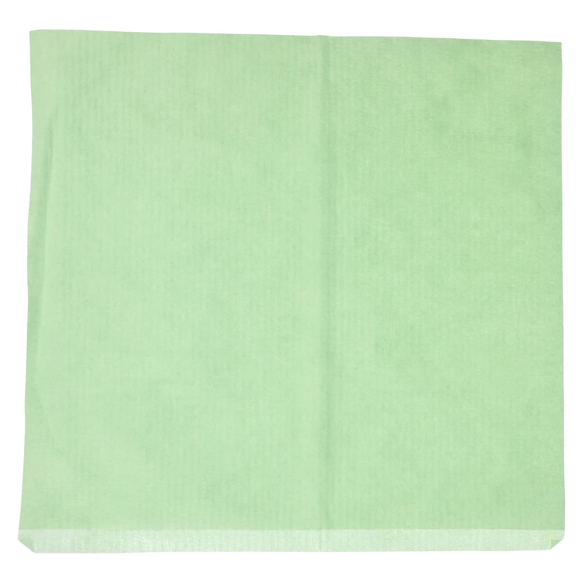 HSI Headrest Cover, Tissue/Poly, Green, Small, 10" x 10", 500/Case - HSI Headrest Cover, Tissue / Poly - Image 1