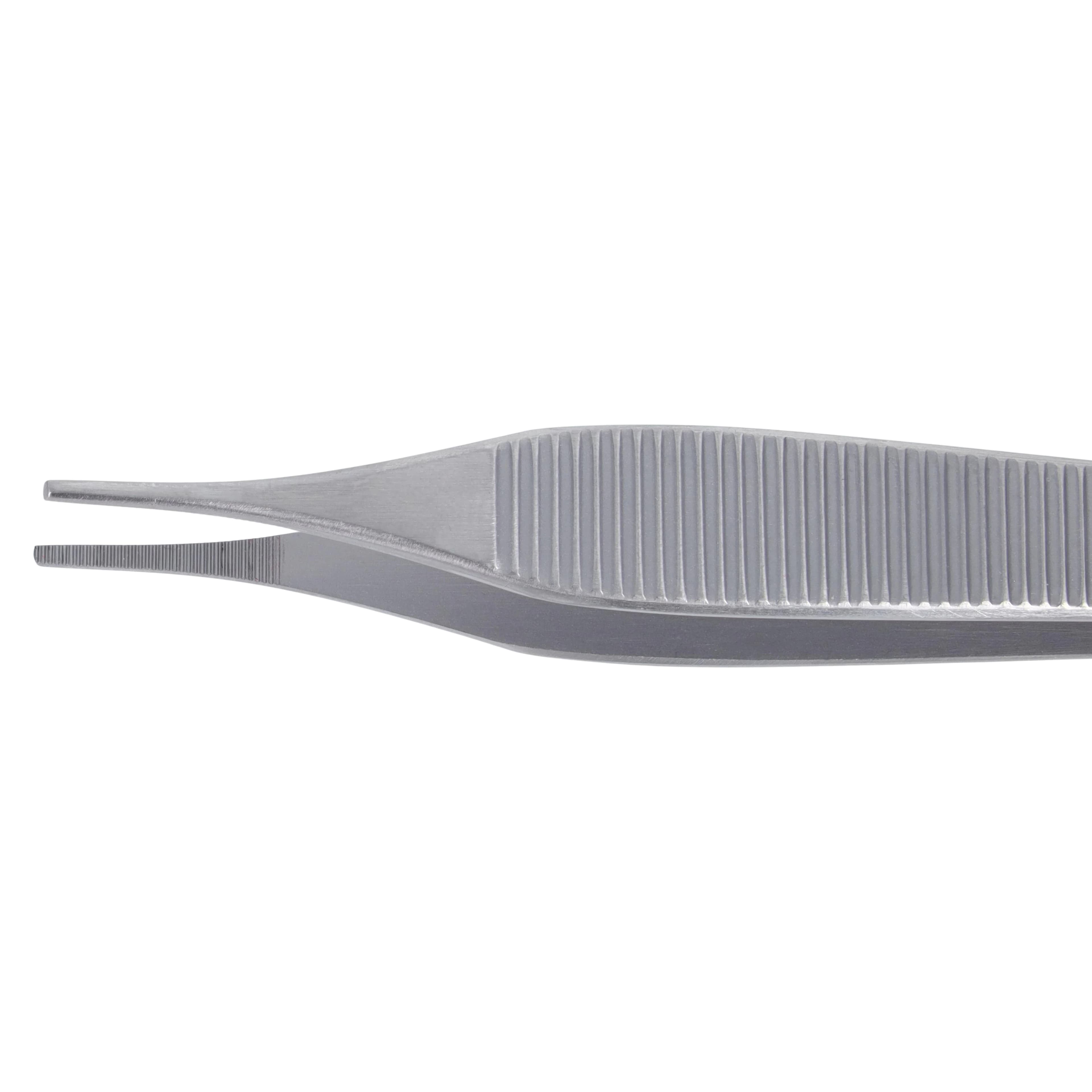 Henry Schein Micro-Adson Dressing Forceps, Serrated, 4-3/4" thumbnail 2