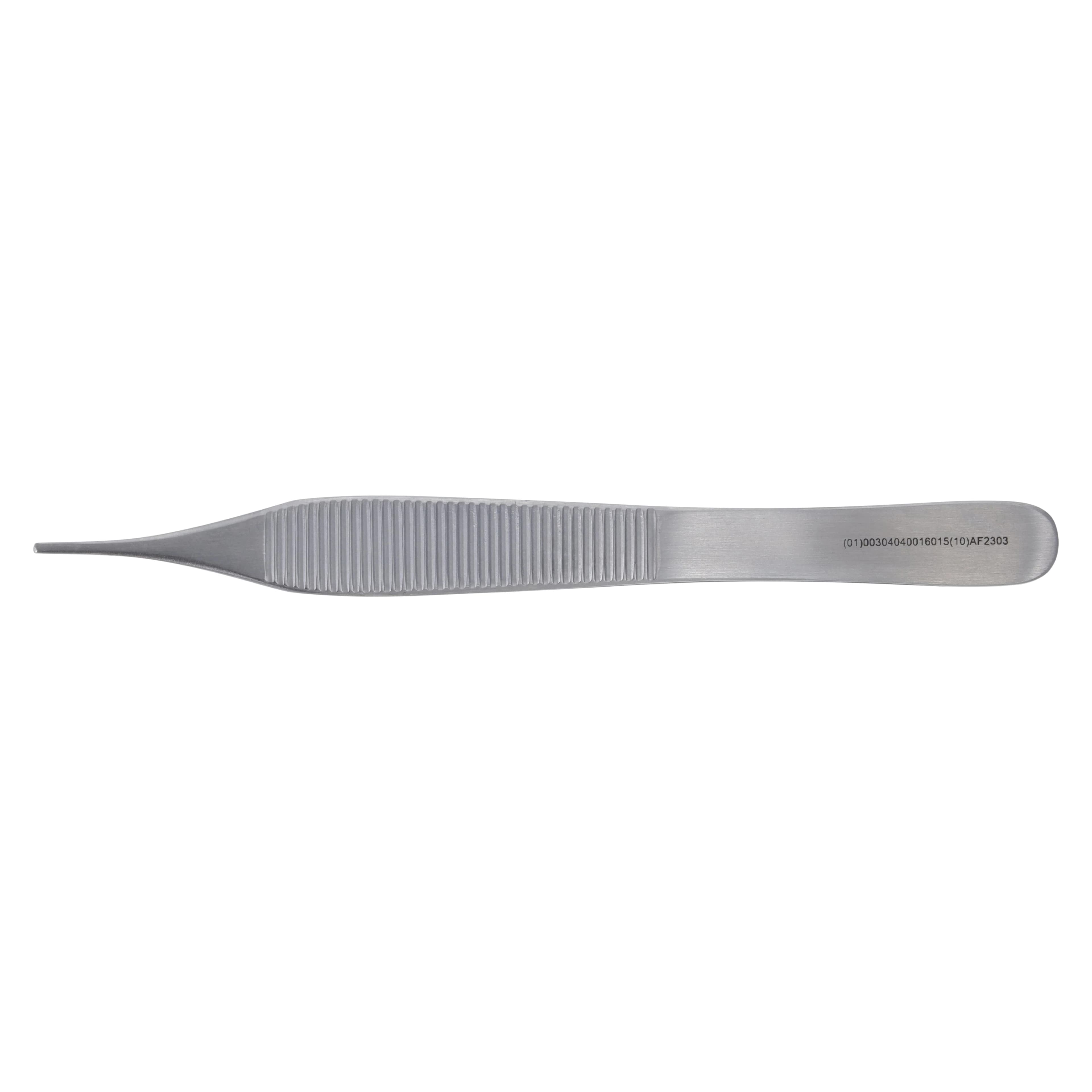 Henry Schein Micro-Adson Dressing Forceps, Serrated, 4-3/4" thumbnail 4