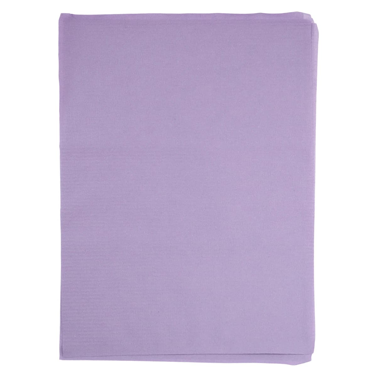 HSI Headrest Cover, Tissue/Poly, Lavender, Regular, 10 in x 13 in, 500/Case - HSI Headrest Cover, Tissue / Poly - Image 1