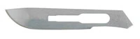 Miltex by Integra Carbon Steel Surgical Blade #21, Sterile, Individually Wrapped, 100/Box, 4-121 - Surgical Blades – Carbon Steel, Sterile, 100/Box - 21 - Image 1