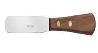 Plaster Spatula, Size 8R, 4 in, Stainless Steel Blade, Wood Handle, Each - Plaster Spatula - Image 1