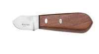 Plaster Knife, Lab Knife Size 6R, Single End, Stainless Steel, Wooden Handle, 1 5/8" Blade - Plaster Knife - Image 1