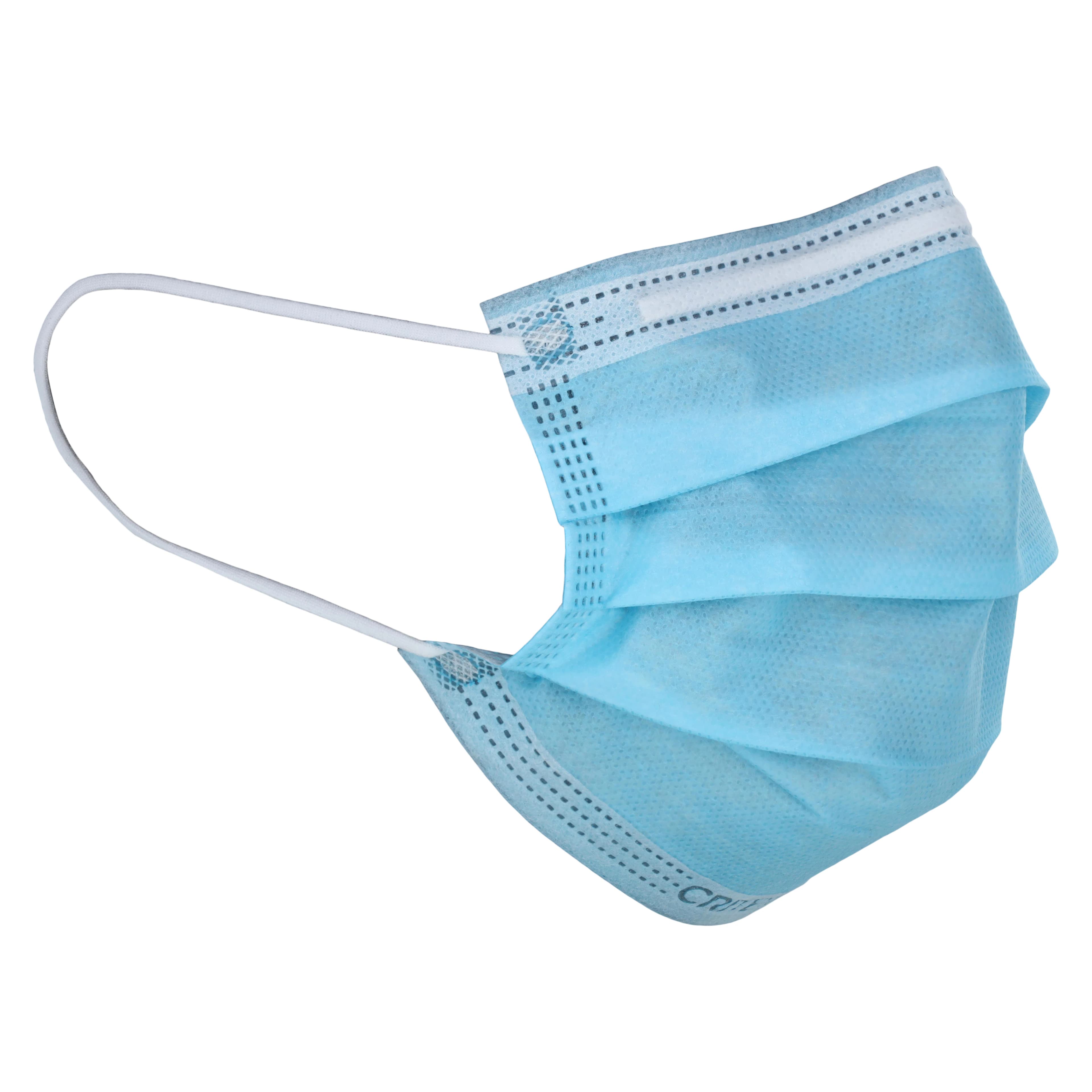 Criterion Earloop Procedure Masks ASTM Level 1, Blue, Adult, 50/Box thumbnail 3