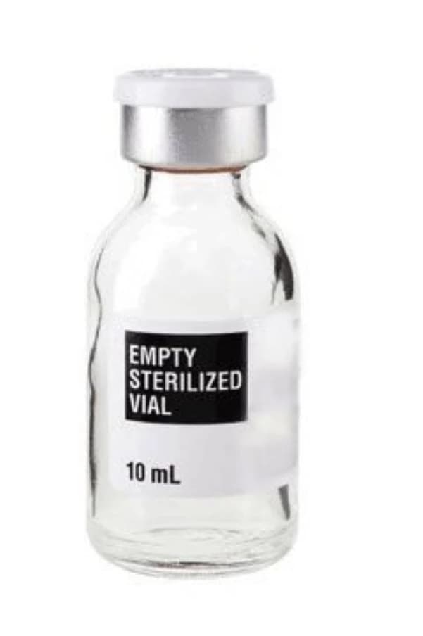 Alk-Abello SEV Silver Sterile Empty Vial, 10 mL, 25/Package - Vial SEV Silver - Image 1