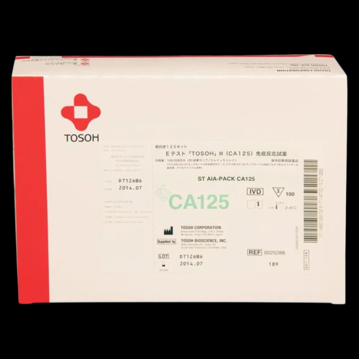 ST AIA-Pack CA125, Cancer Antigen 125 Reagent, 20x5 Tray, 100/Box - ST AIA-Pack CA125 - Image 1