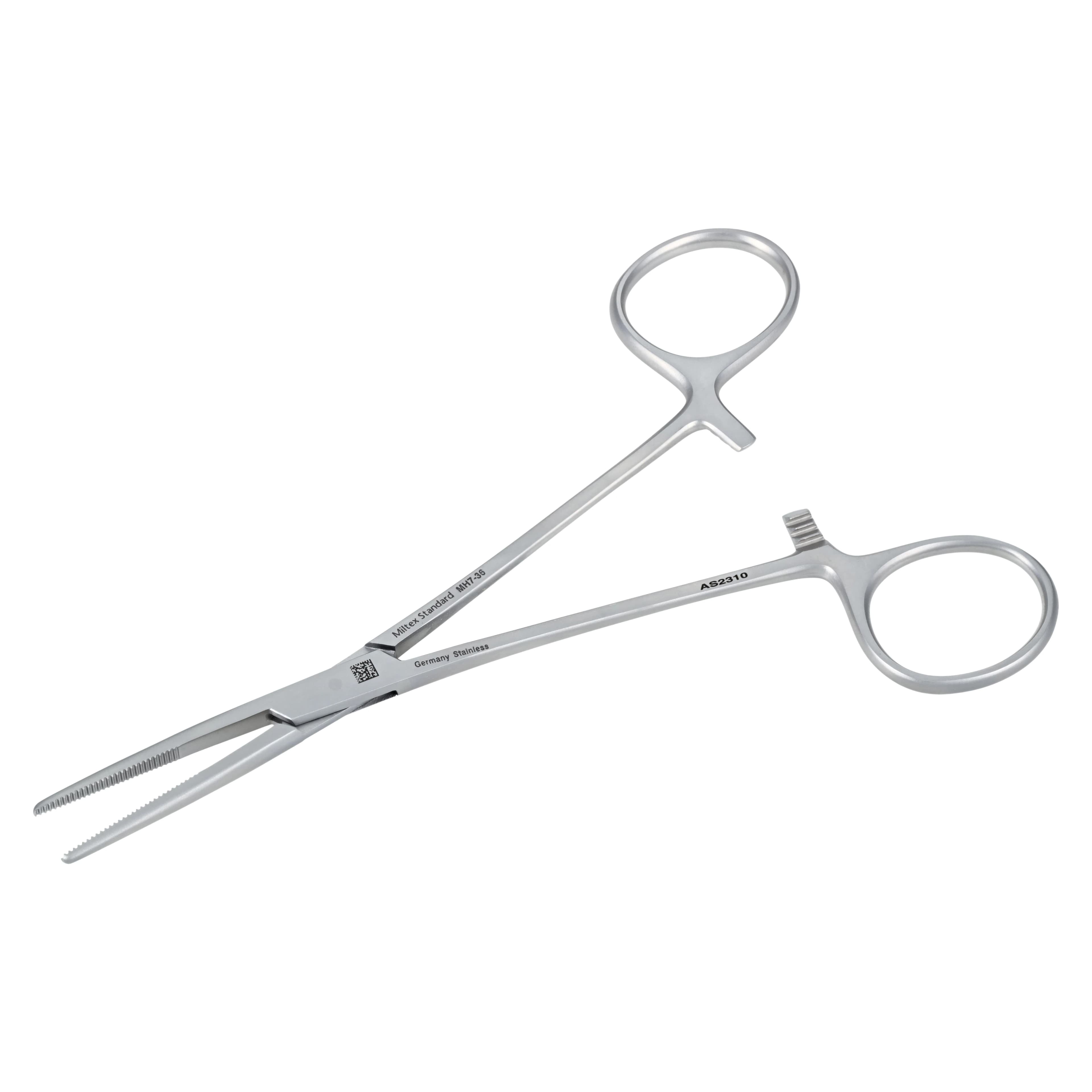 Miltex Meister-Hand Kelly Hemostat Forceps, Straight, 5-1/2", Stainless Steel, Autoclavable, Each thumbnail 4