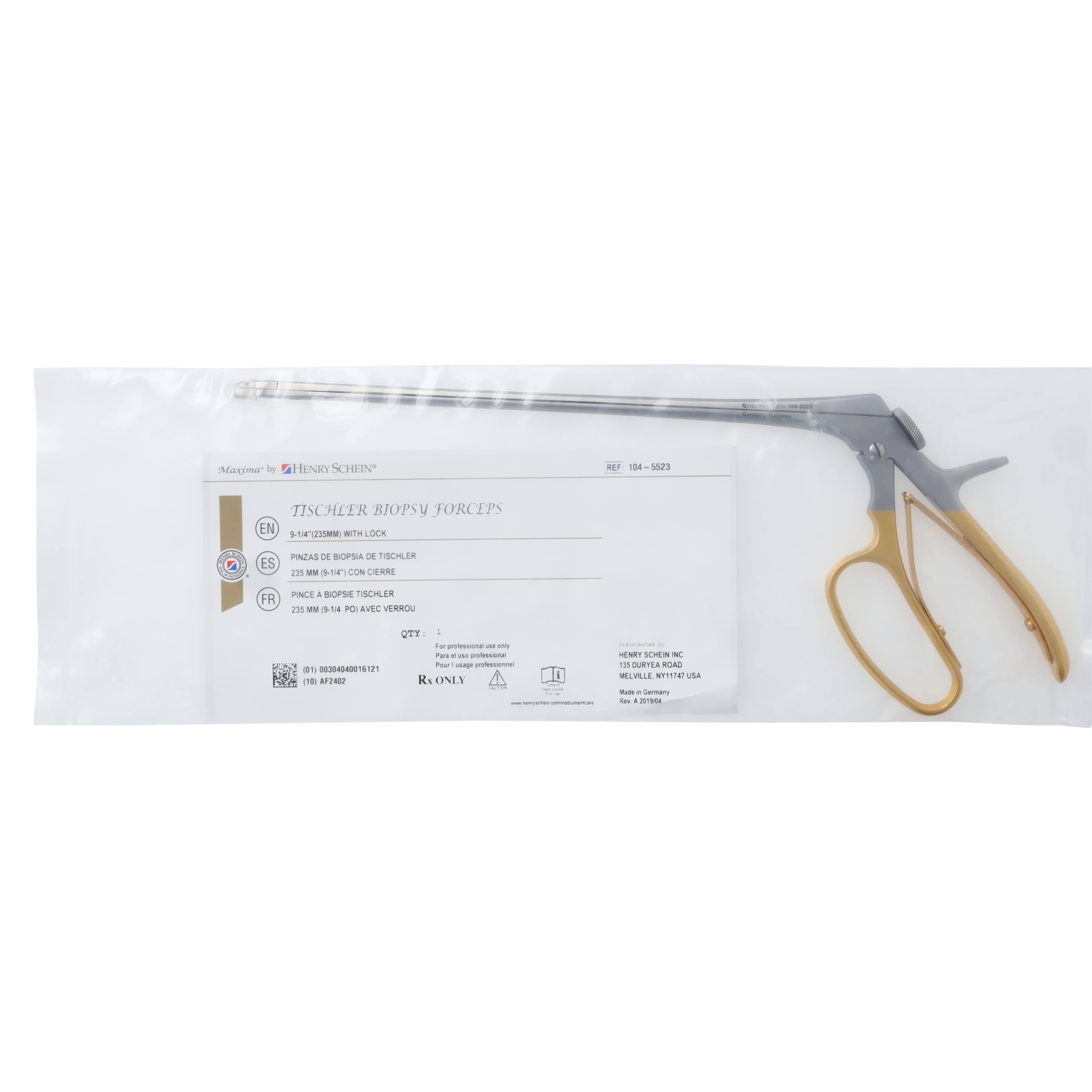 Henry Schein Tischler Biopsy Punch Forceps with Lock, 6x3x1.5mm, 9.25", German Stainless Steel thumbnail 5