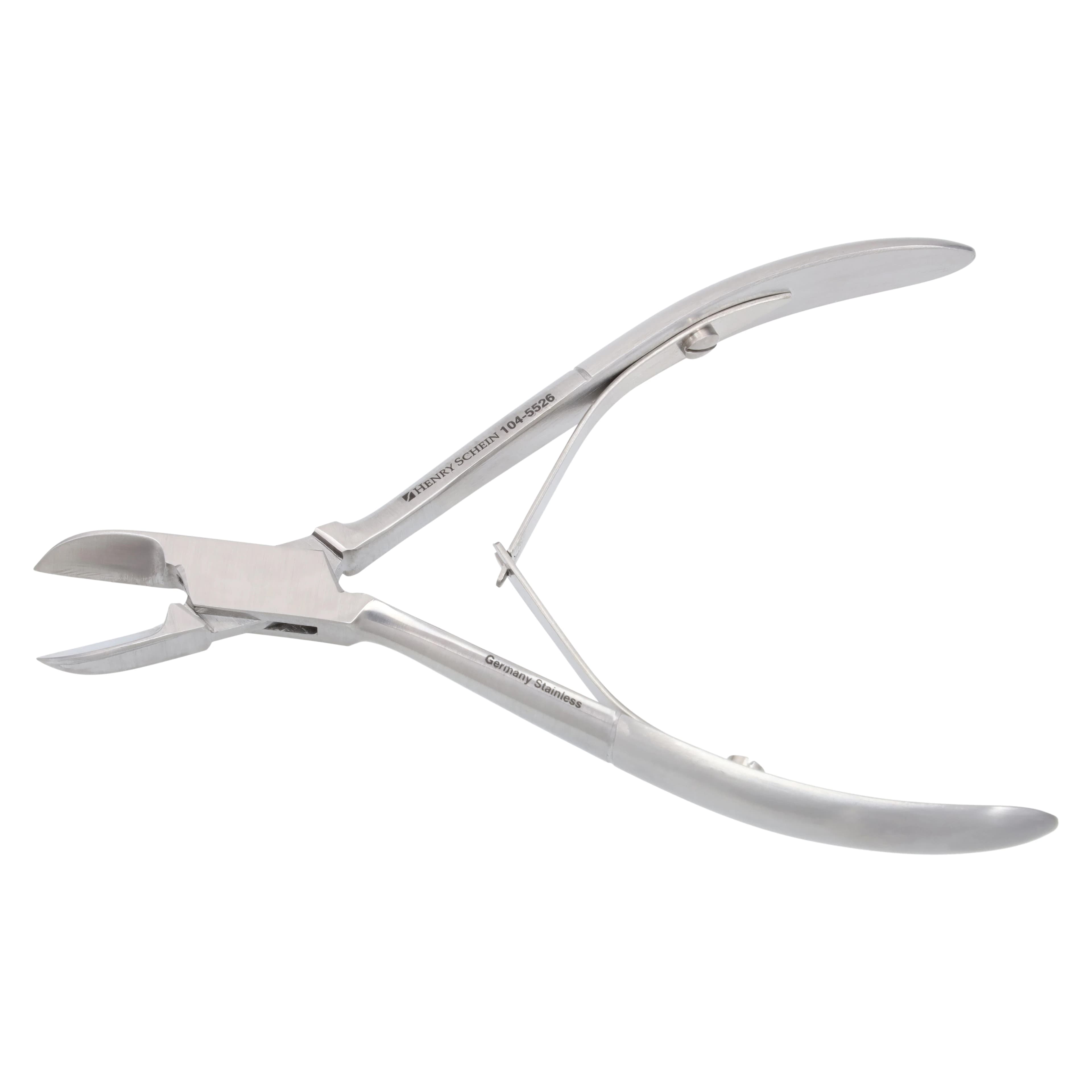 Henry Schein English Anvil Nail Splitter, 5" Stainless Steel, Double Spring, Each thumbnail 2