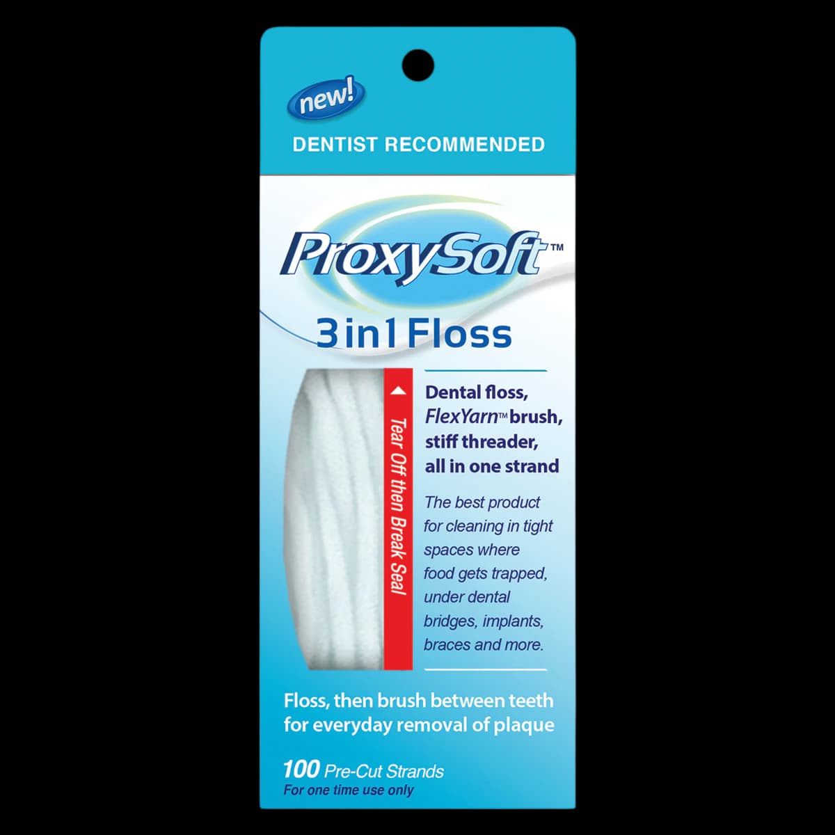 ProxySoft 3-in-1 Trial Travel Pack, 100 5-ct Cards (500 Total) - ProxySoft 3in1 Trial Travel Pack (100 5-ct Cards) - Image 1