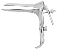 Henry Schein Pederson Vaginal Speculum, Medium, 22.225 x 101.6 mm, Each - Vaginal Speculum Pederson - Image 1