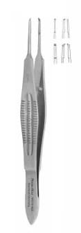 Castroviejo Suture Forceps, 4" Stainless Steel, Autoclavable - Forcep Castroviejo Suture - Image 1
