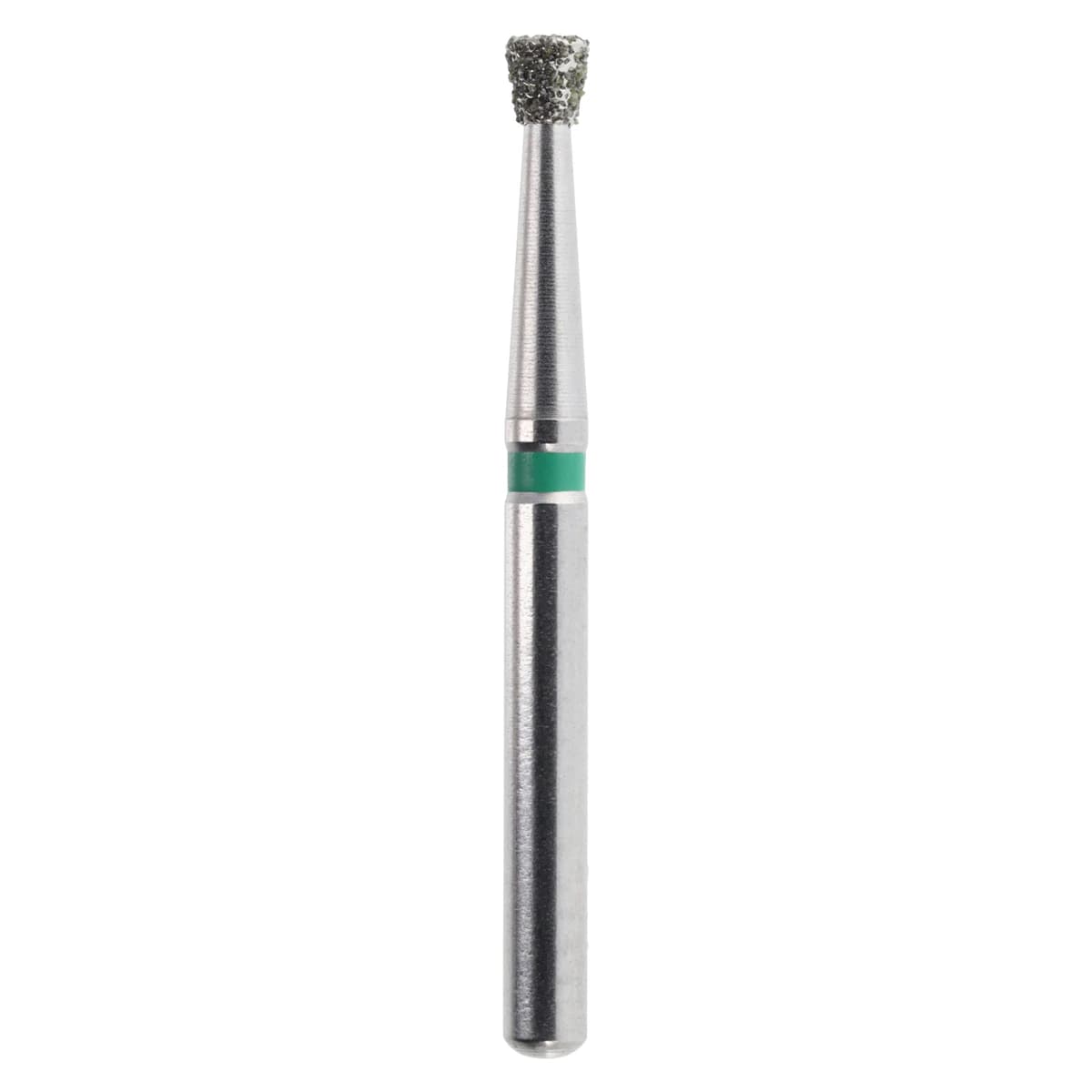 HSI Round Neck FG Diamond Burs, Single Use, Coarse Inverted Cone 805-016C, 25/Box - HSI Round Neck FG Diamond Burs, Single Use - Image 1