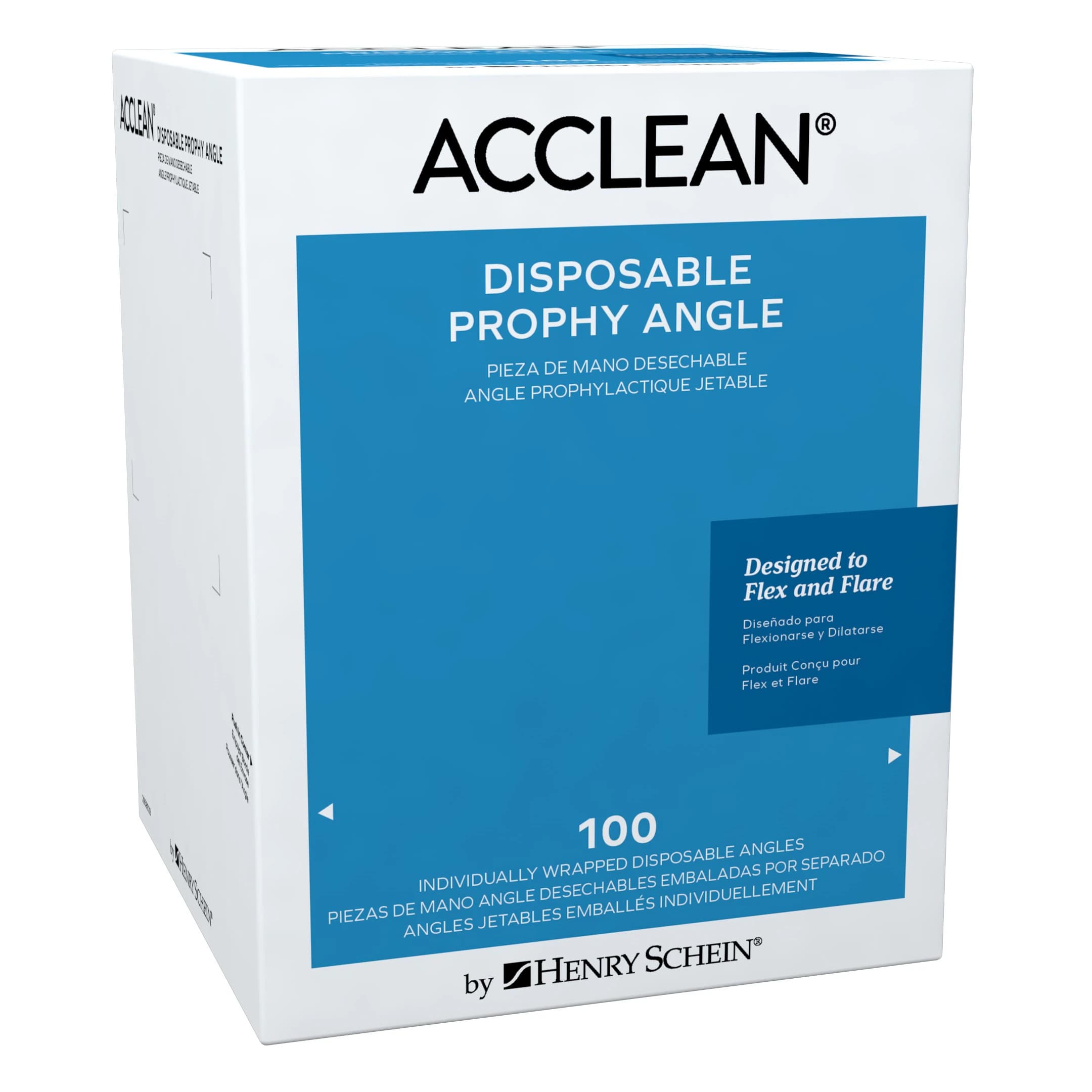 Acclean Disposable Prophy Angle Brush, Soft, Latex-Free, 100/Box thumbnail 2