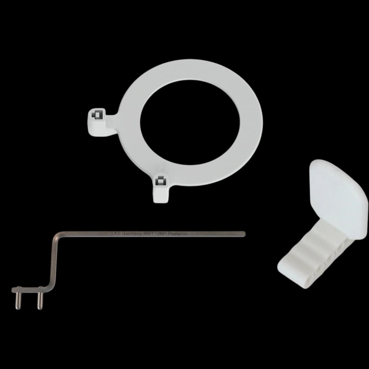 DEXIS PositionIT Digital Sensor Holder Kit, Anterior, White, 3 Pieces, 1/Pkg thumbnail 2