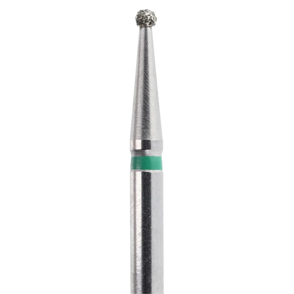 HSI Round FG Diamond Burs, Single Use, Coarse, 801-010C, 25/Box thumbnail 2