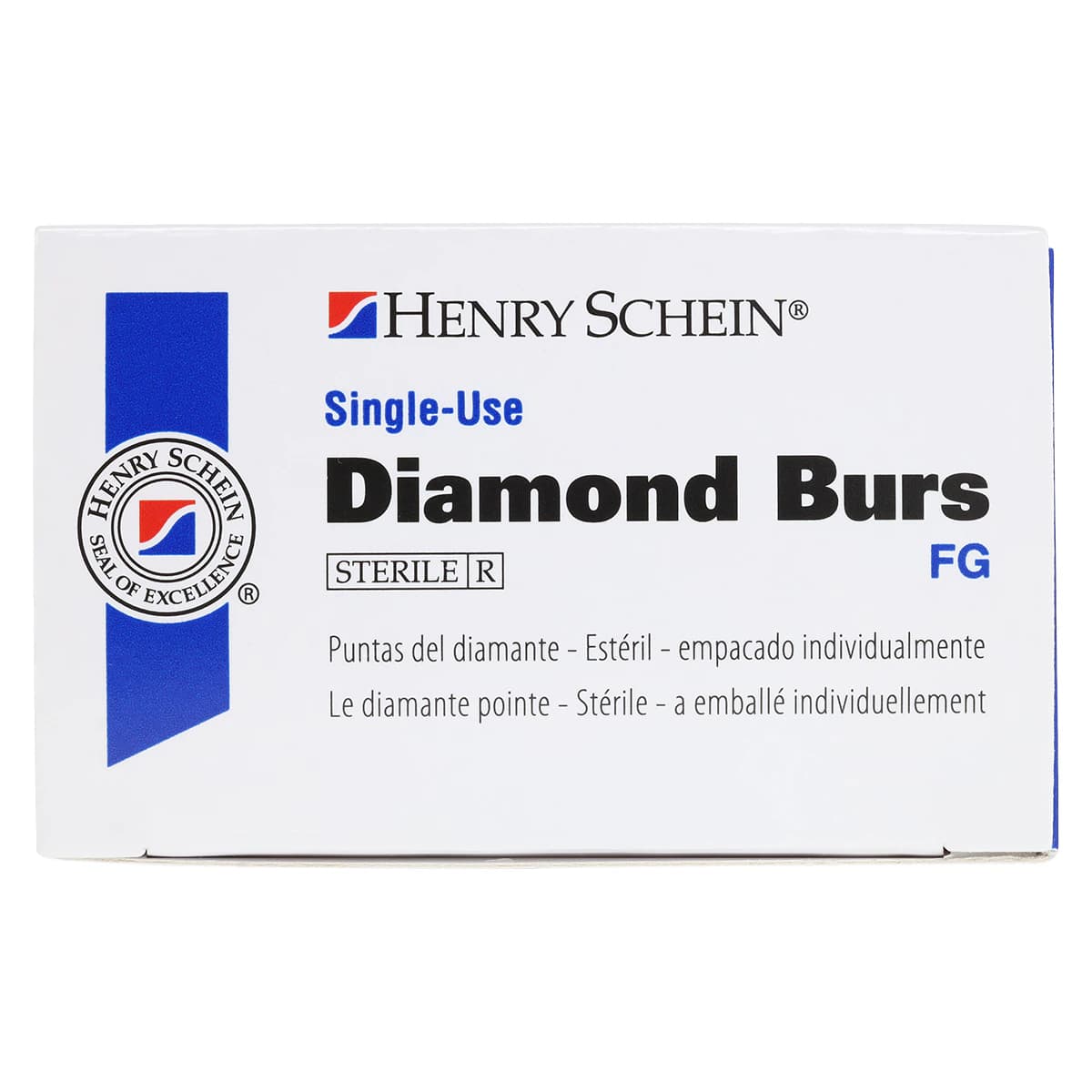 HSI Needle FG Diamond Burs, Single Use, Coarse, 859-014C, 25/Box thumbnail 5