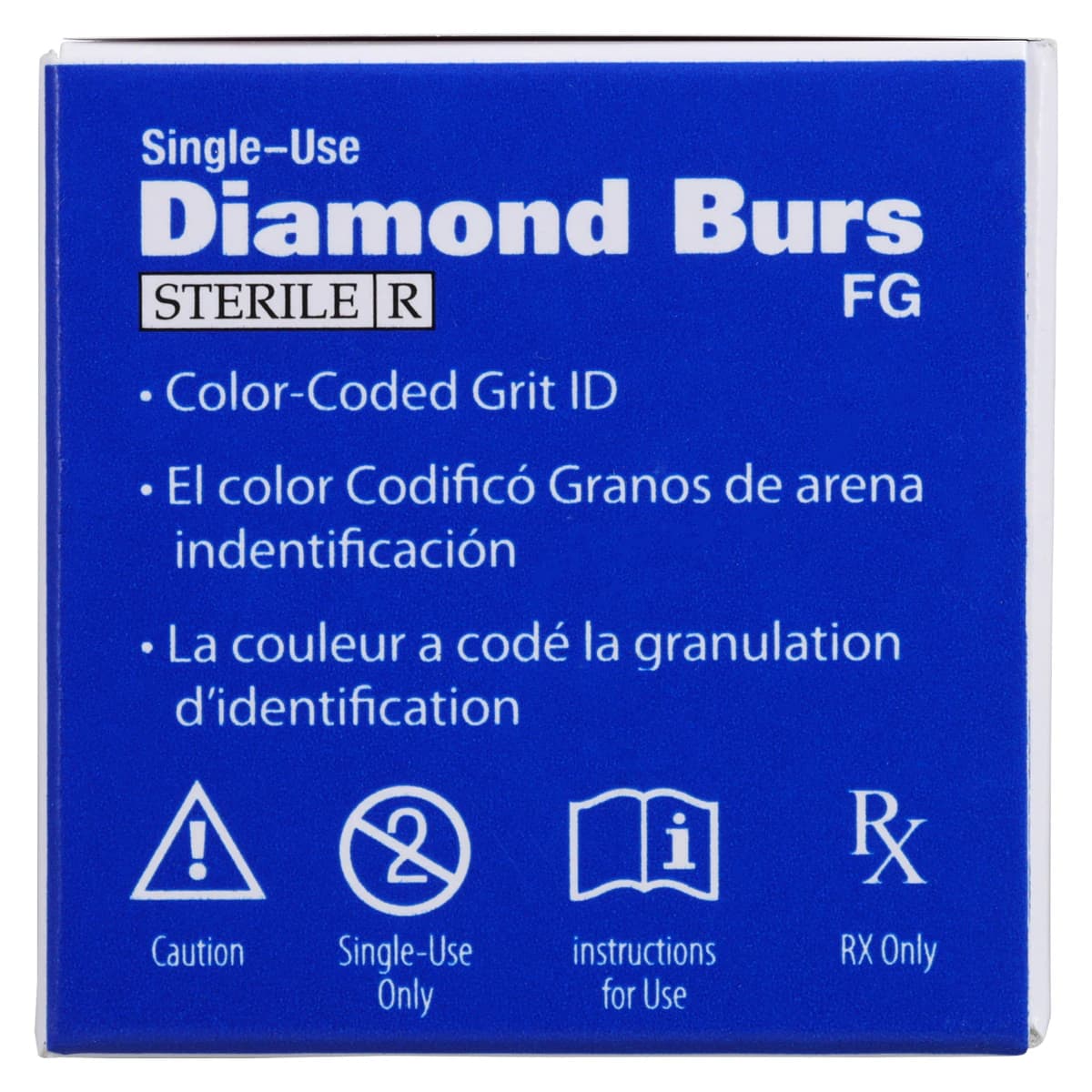 HSI Flame FG Diamond Burs, Single Use, Coarse, 862-012C, 25/Box thumbnail 7