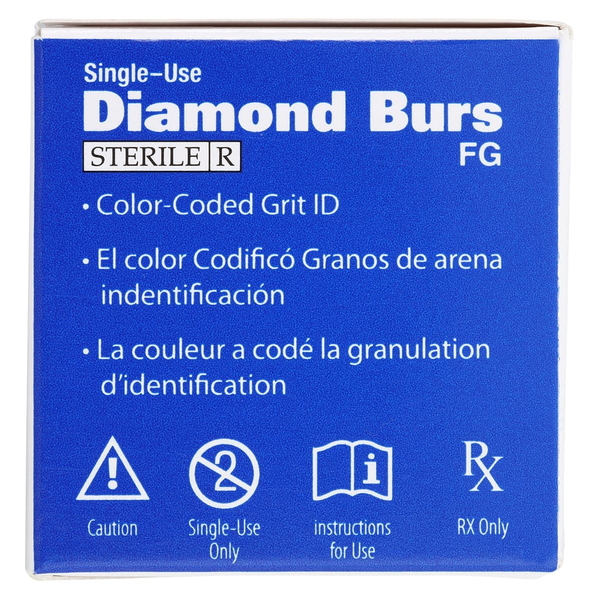 HSI Flame FG Diamond Burs, Single Use, Coarse, 862-014C, 25/Box thumbnail 6