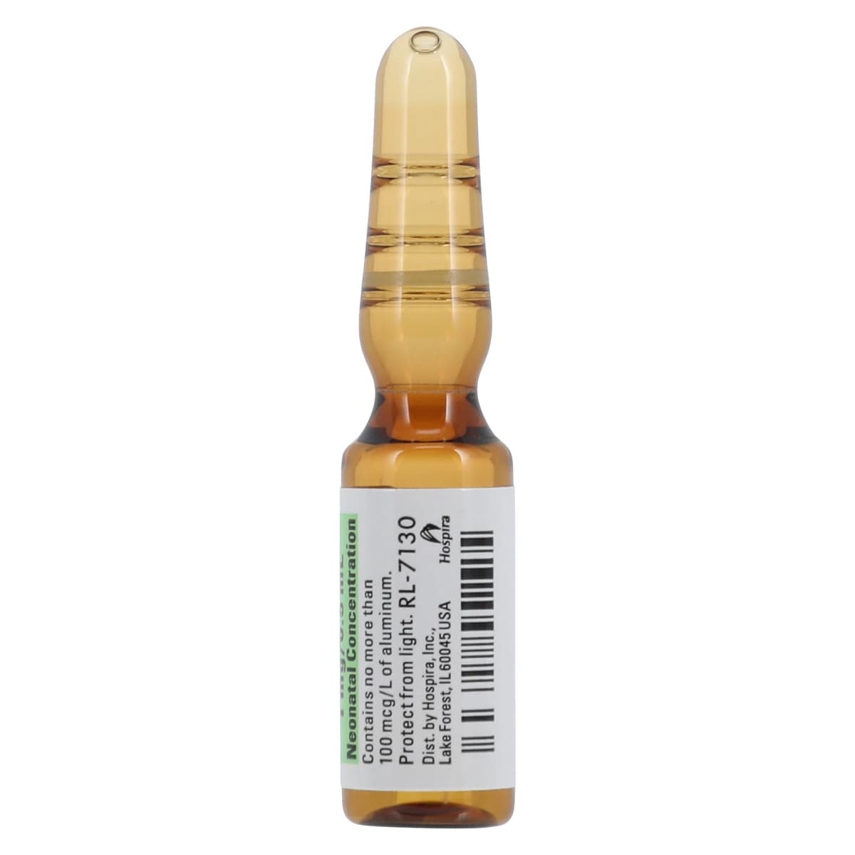 Vitamin K1 (Phytonadione) Injection 1 mg/mL, 0.5 mL Ampule, 25/Package thumbnail 3