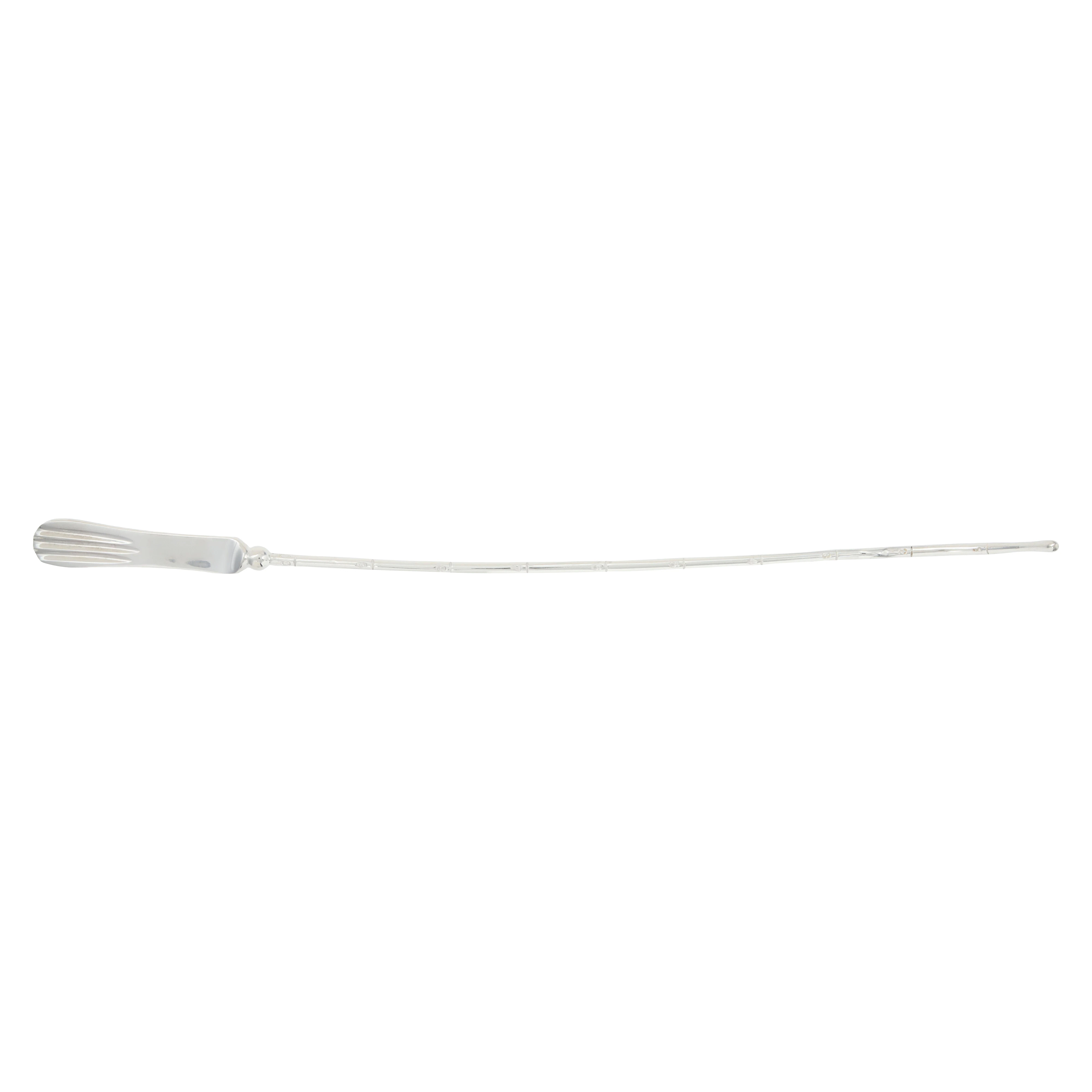 Sims Uterine Sound, 13" Silver Plated, Each - Uterine Sound Simpson - Image 1