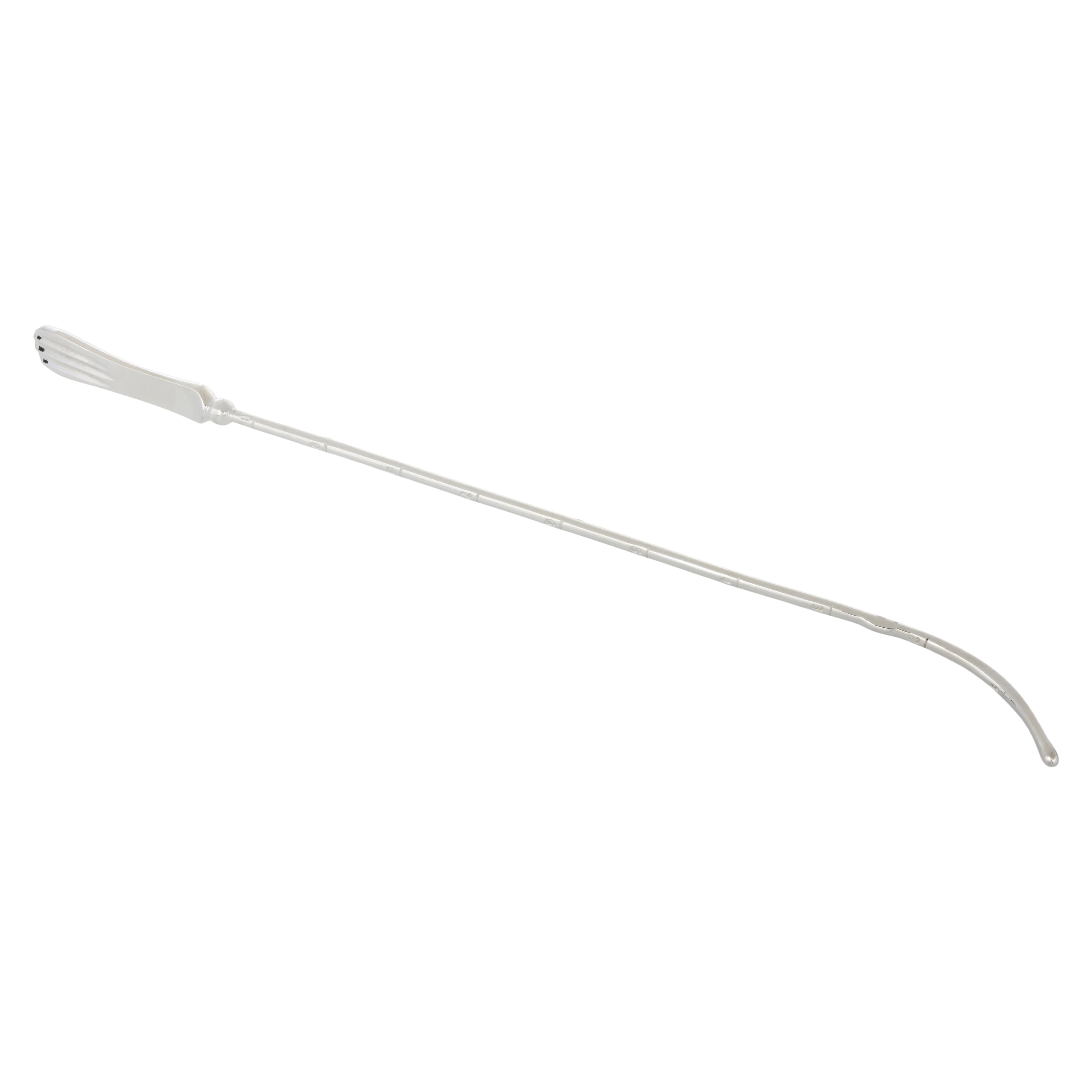 Sims Uterine Sound, 13" Silver Plated, Each thumbnail 4