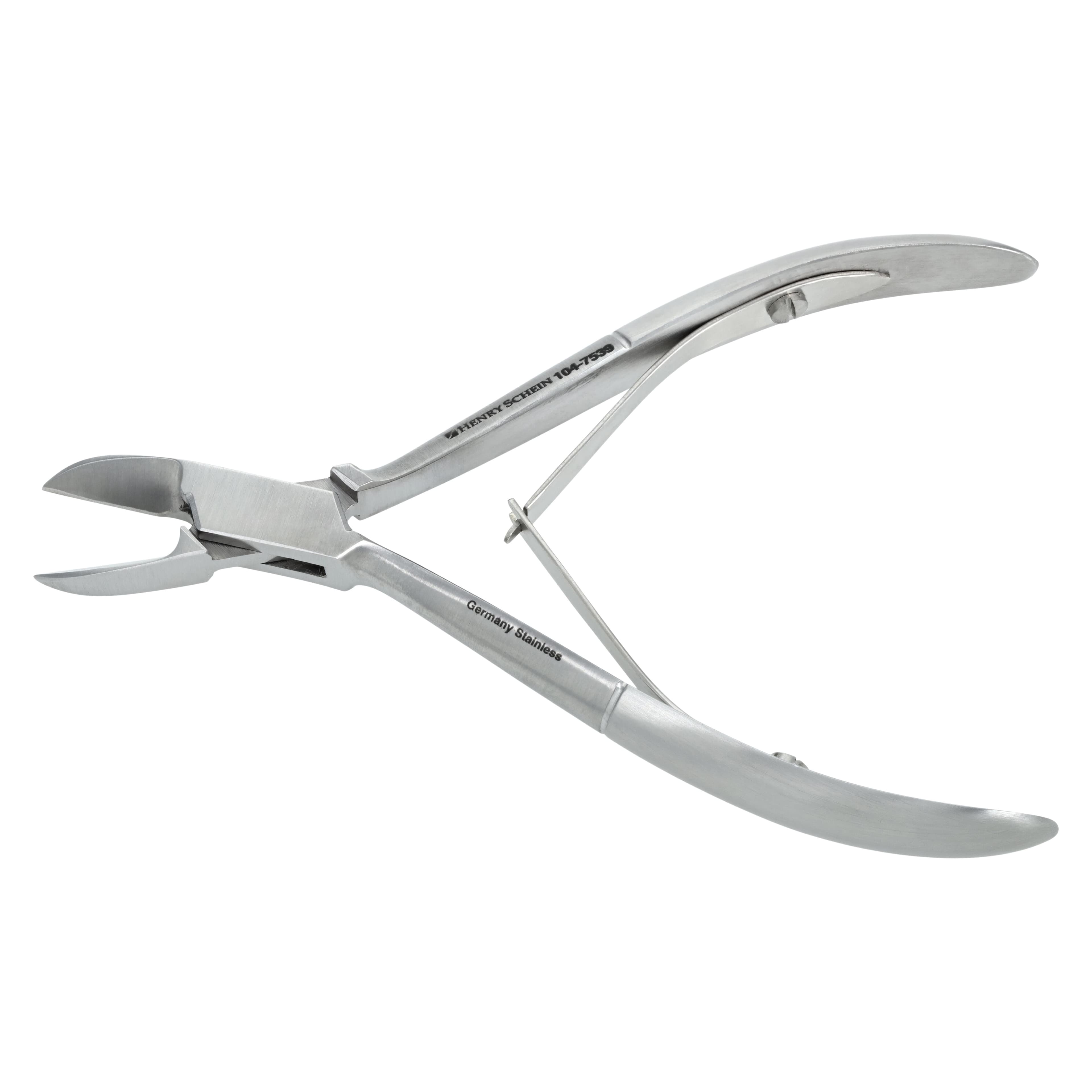 Henry Schein English Anvil Nail Splitter, 5" Delicate/Extra Narrow/Straight, Stainless Steel, Each thumbnail 2