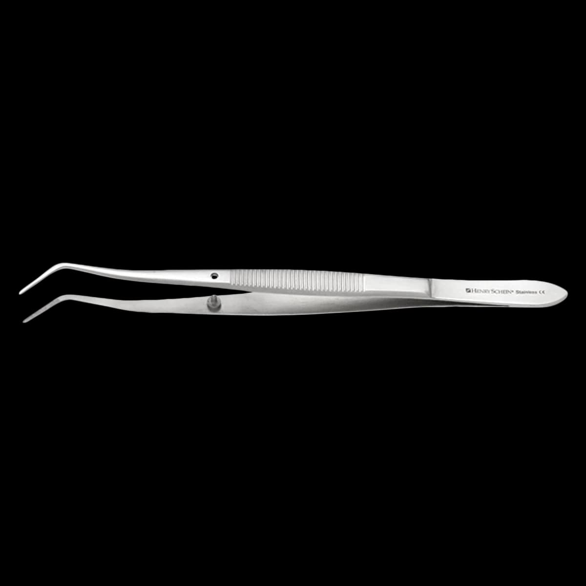 318 Meriam Cotton Pliers, Serrated, Stainless Steel - 318 Meriam Cotton Pliers - Image 1