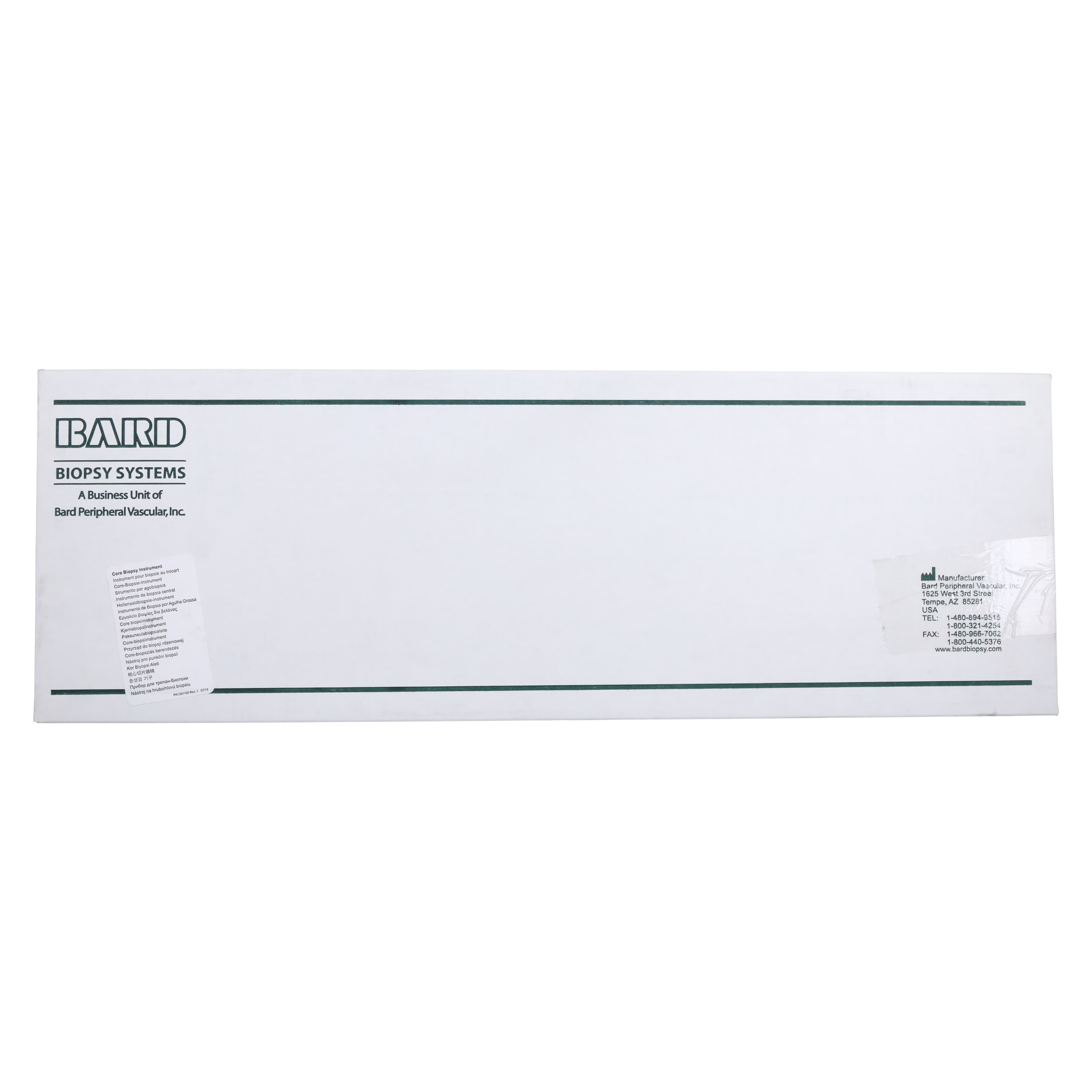 Bard MaxCore Biopsy Instrument, 18G x 10cm, Disposable Core Biopsy Needle thumbnail 4