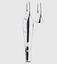 Henry Schein Feilchenfeld Splinter Forcep, 4-1/2", Stainless Steel, Autoclavable, Each - Forcep Feilchenfeld Splinter - Image 1