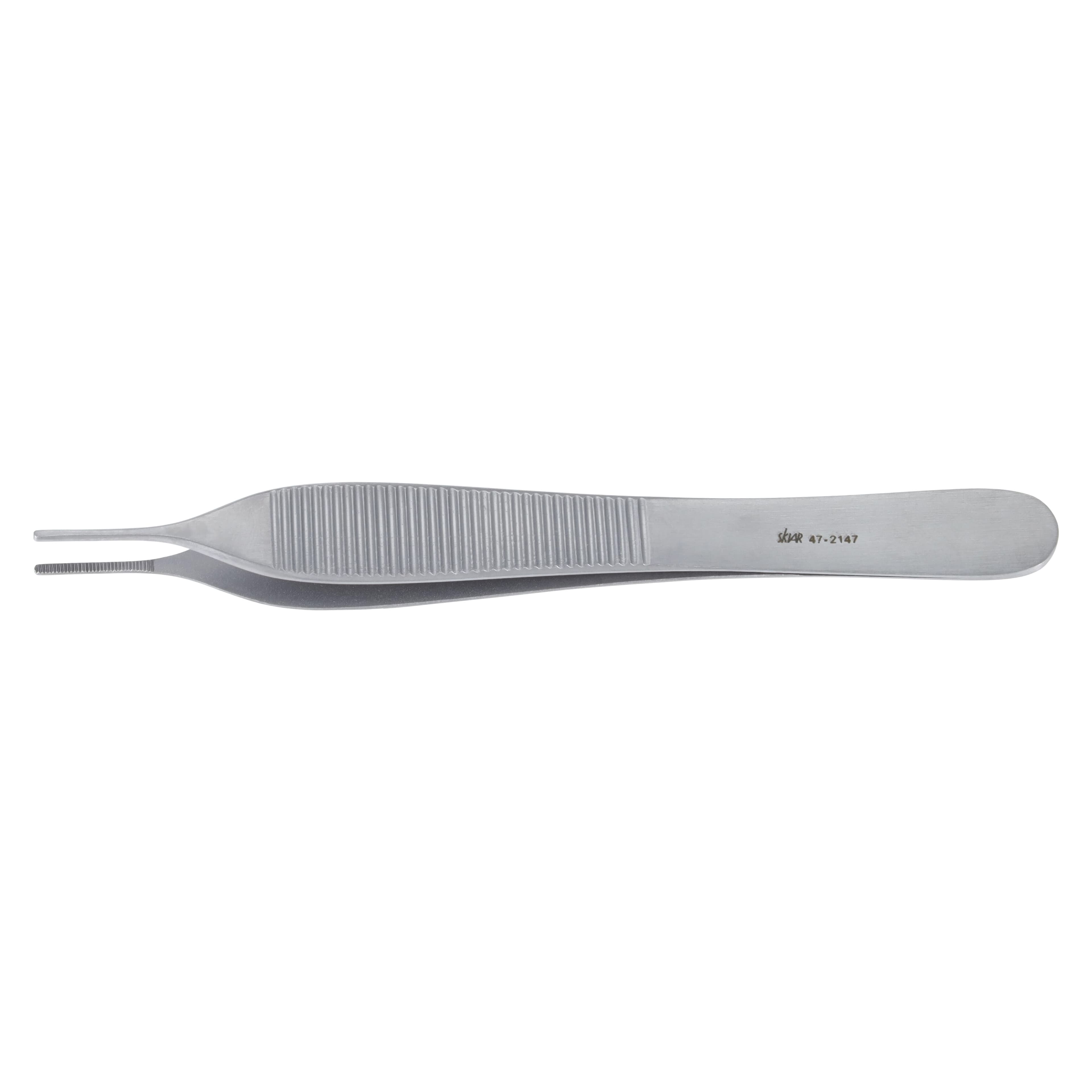 Sklar Instruments Adson Dressing/Tissue Forcep, 4-3/4", Stainless Steel, Autoclavable, Each thumbnail 2