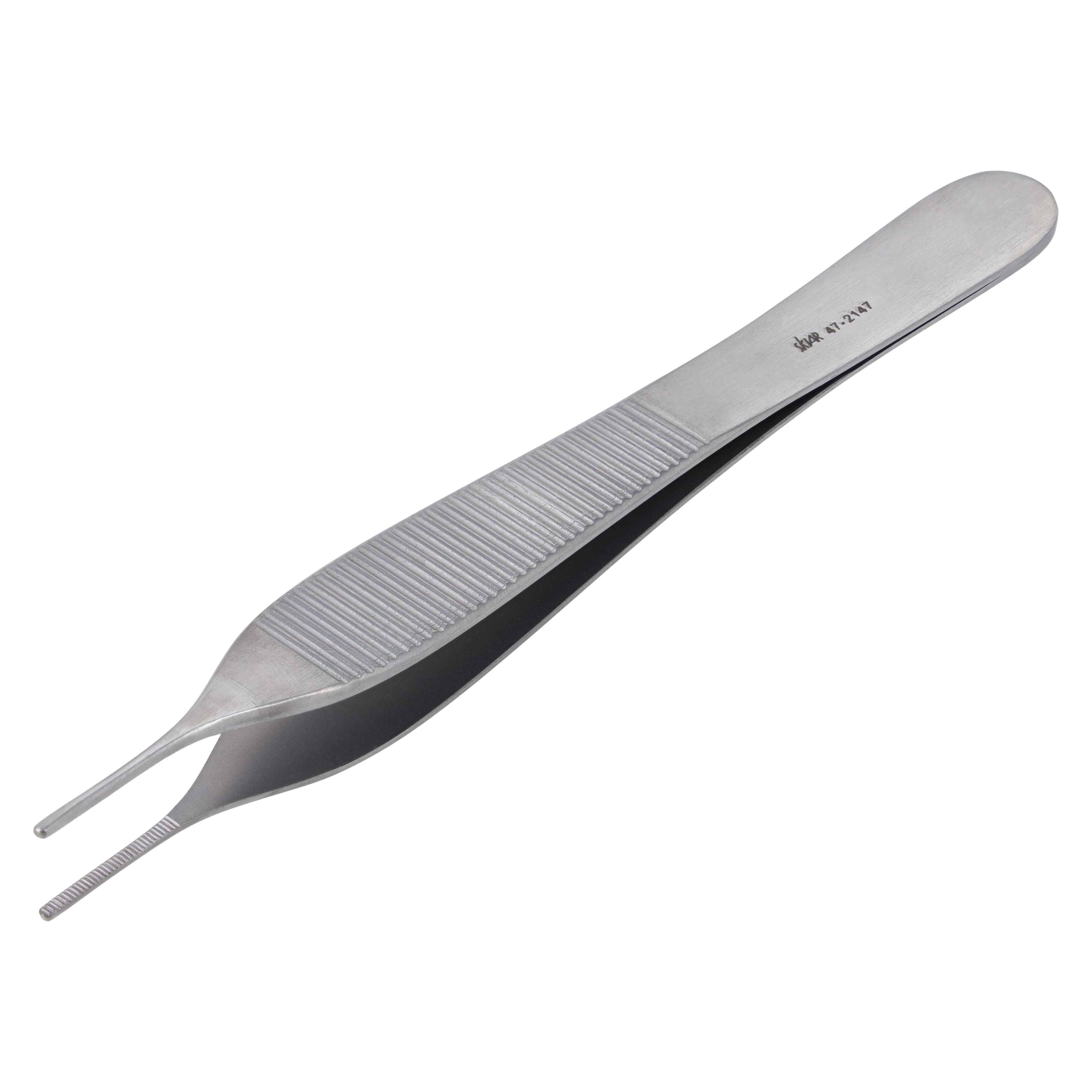 Sklar Instruments Adson Dressing/Tissue Forcep, 4-3/4", Stainless Steel, Autoclavable, Each thumbnail 4