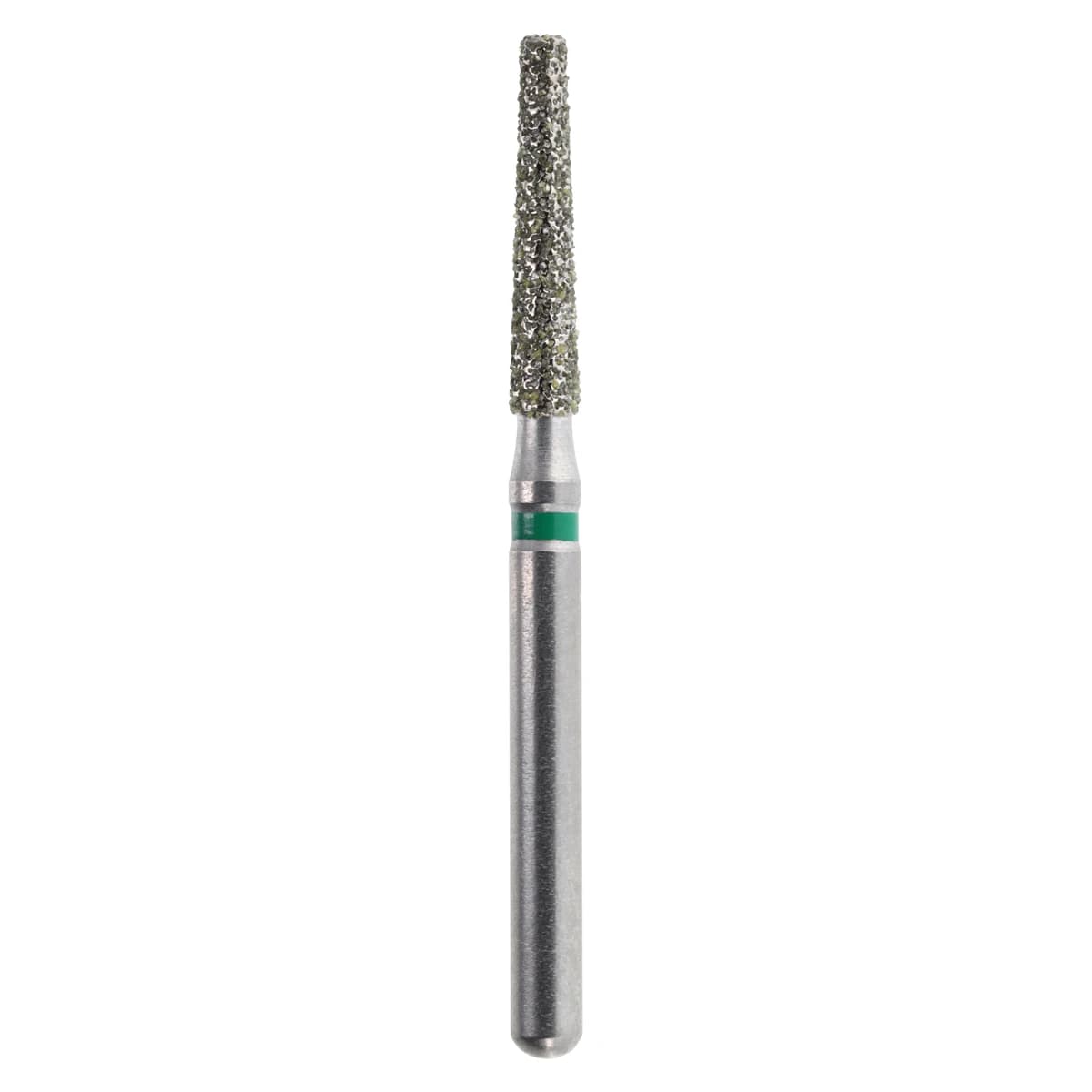 HSI Flat End Taper FG Diamond Burs, Single Use, Coarse, 25/Box, 847-016C - HSI Flat End Taper FG Diamond Burs, Single Use - Image 1