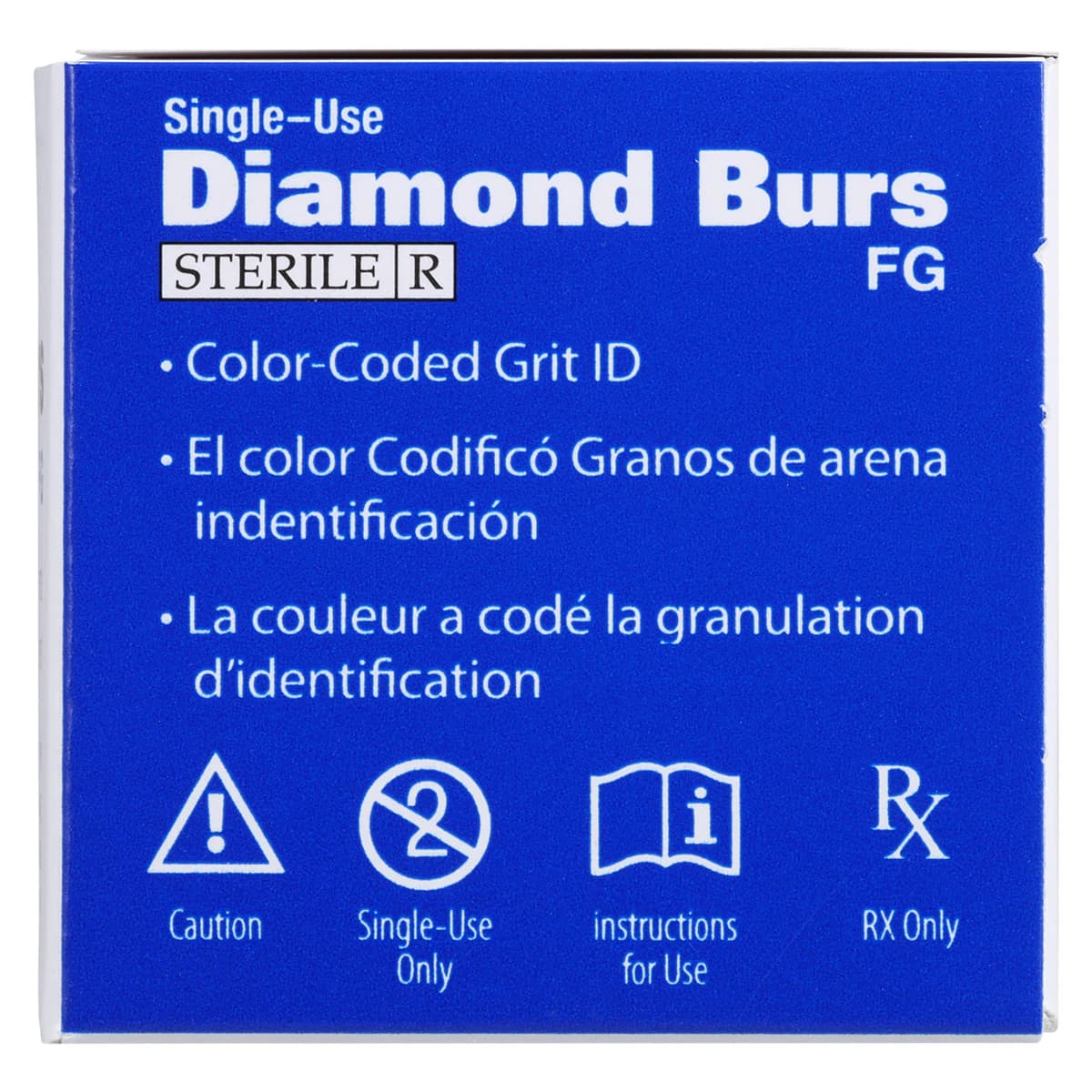 HSI Pear FG Diamond Burs, Single Use, Medium, 830-012M, 25/Box thumbnail 6