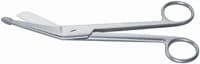 Henry Schein Lister Bandage Scissors, Angled, 5-1/2", Stainless Steel, Each thumbnail 2
