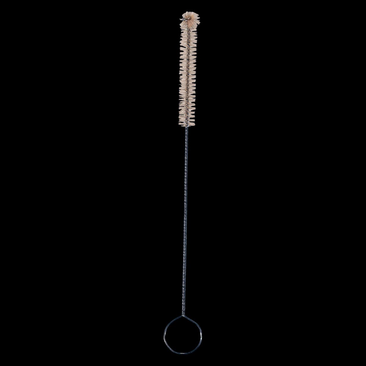 Fisherbrand Test Tube Brush, Hog Hair, Wire Handle, White, 10-1/2" - Brush Test Tube - Image 1
