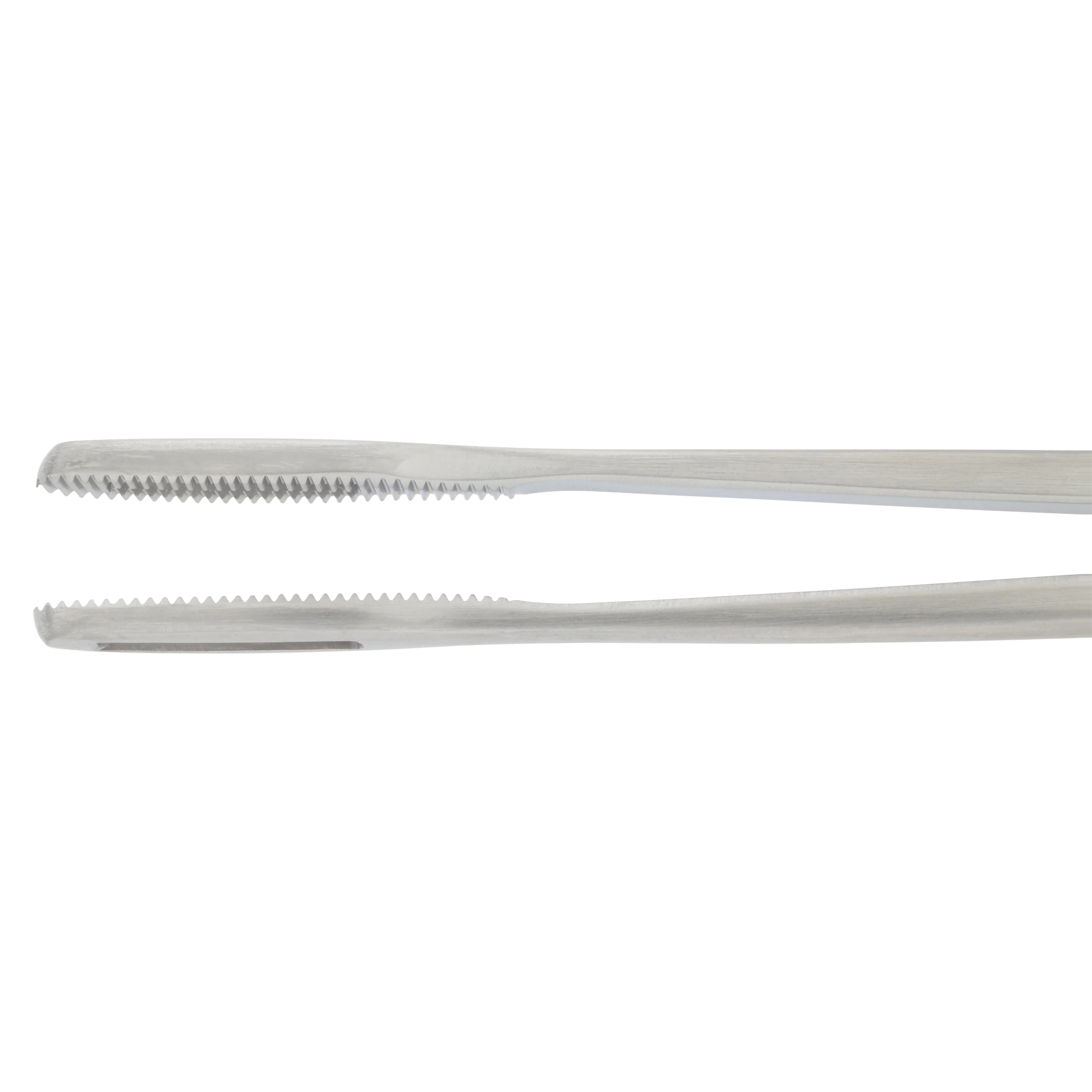 Henry Schein Fletcher Sponge Forceps, Straight, 9-1/2" Stainless Steel, Autoclavable, Each thumbnail 3