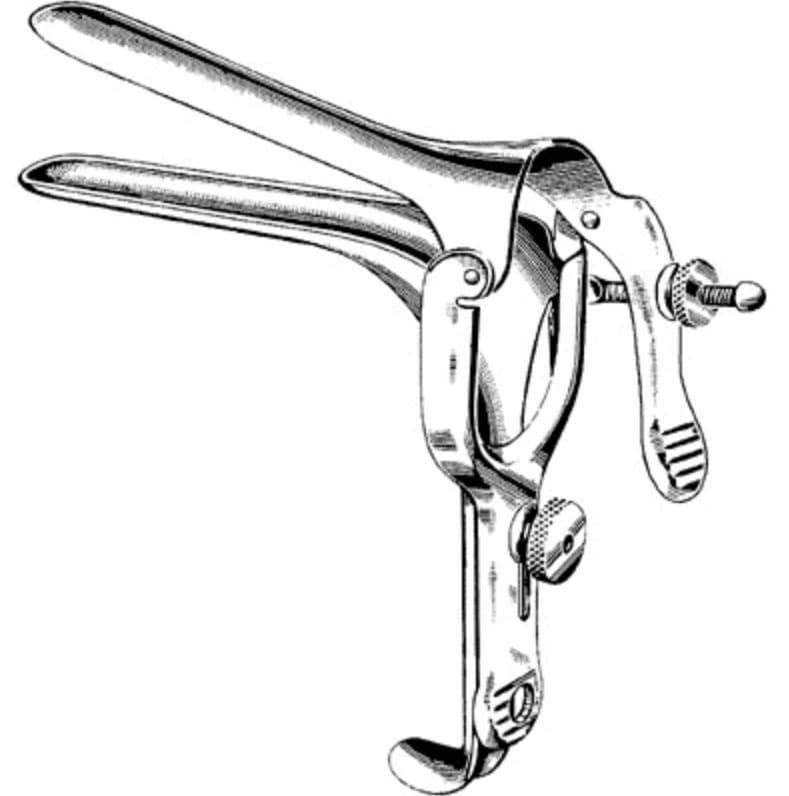 Sklar Instruments Pederson Vaginal Speculum, Medium, 4" x 7/8" - Speculum Pederson Vaginal - Image 1