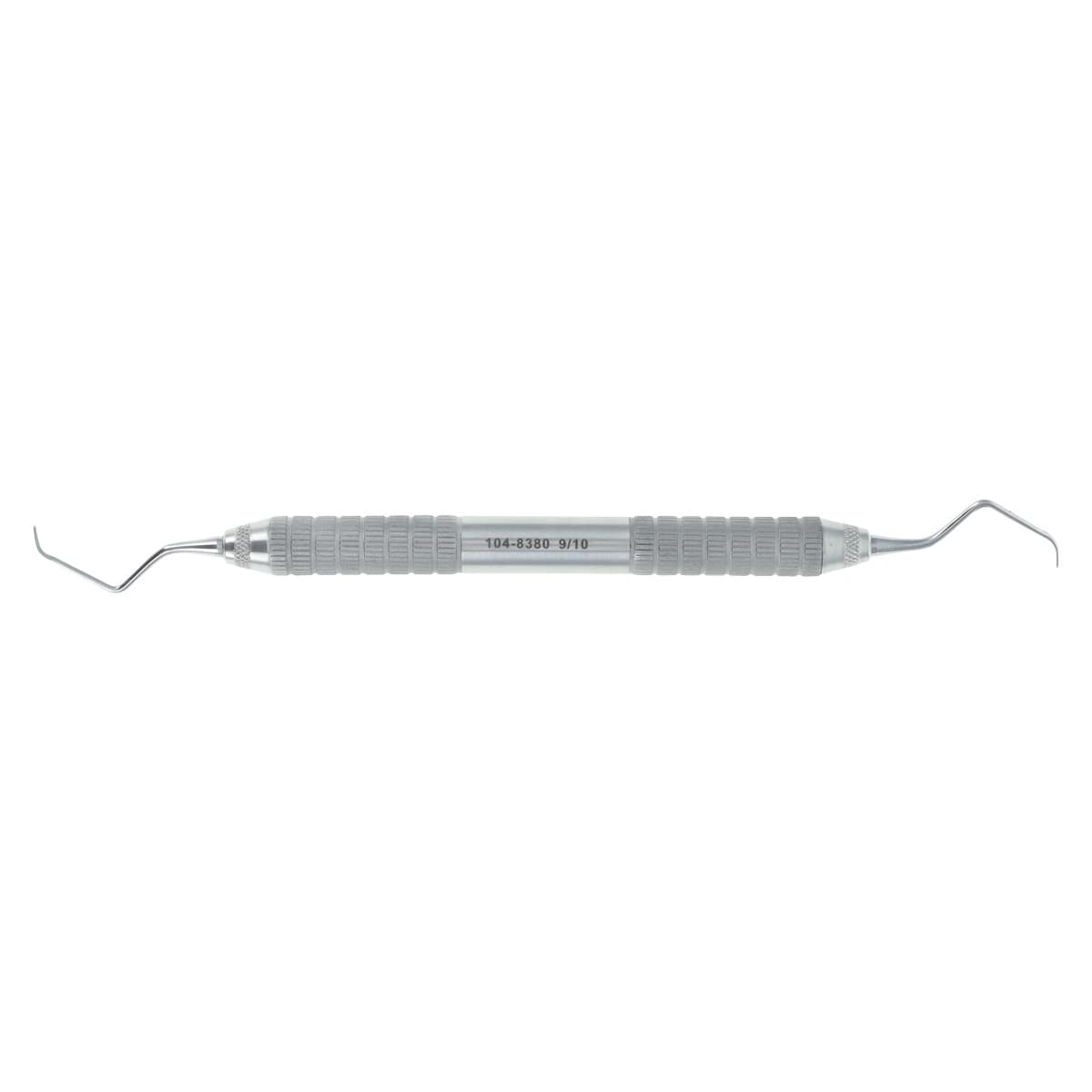 Henry Schein MaxiGrip Gracey Curette Double End 9/10, Stainless Steel, 9.5 mm Handle, Each thumbnail 3