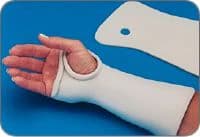 Chesapeake Medical Products Excel Splint Wrist Cock-Up with Thumb Hole, Thermoplastic, 1/8" Thick, Size Medium - Splint Wrist Cock-Up ThumbHole - Image 1