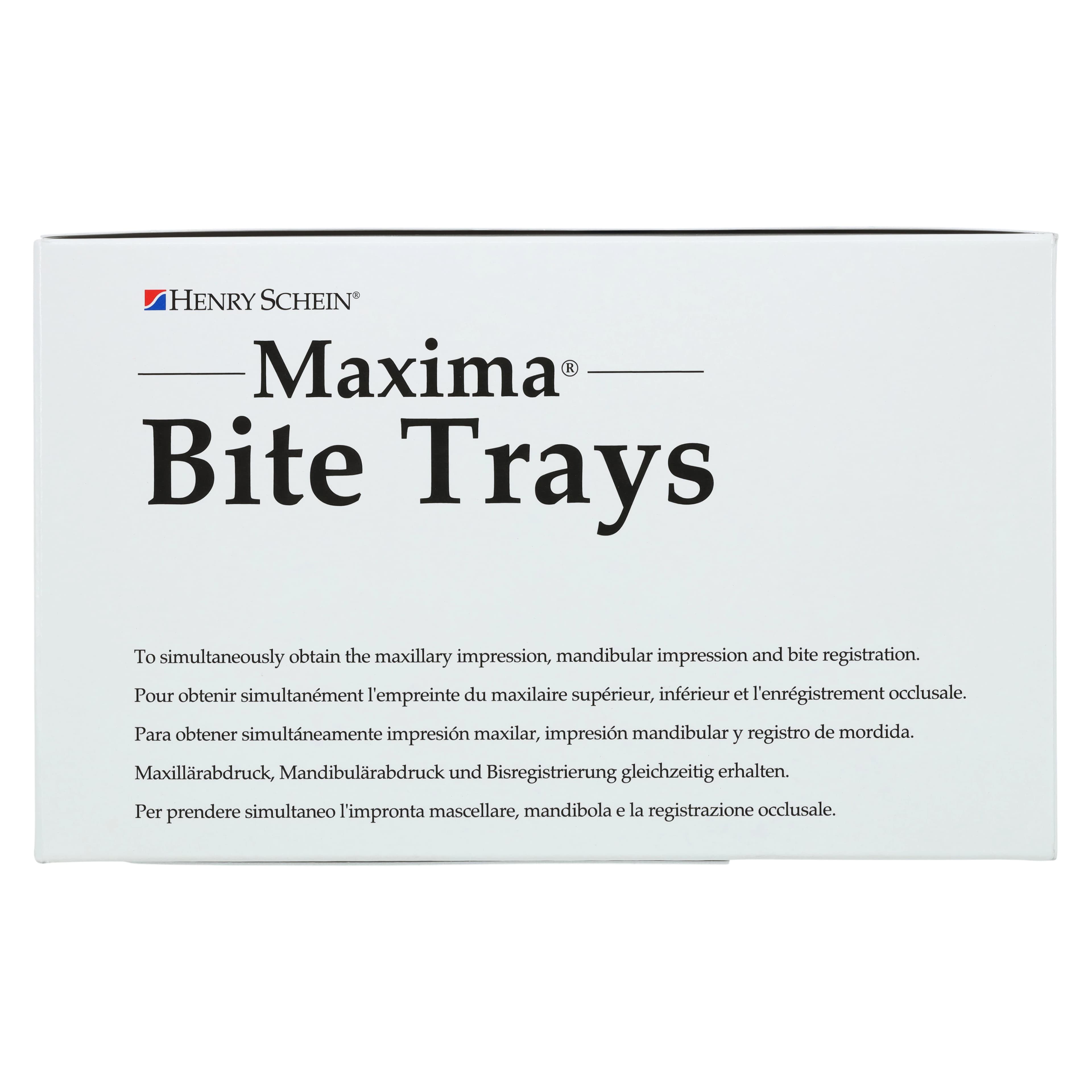 Maxima Bite Trays, Dual Arch Posterior, 50/Box thumbnail 8
