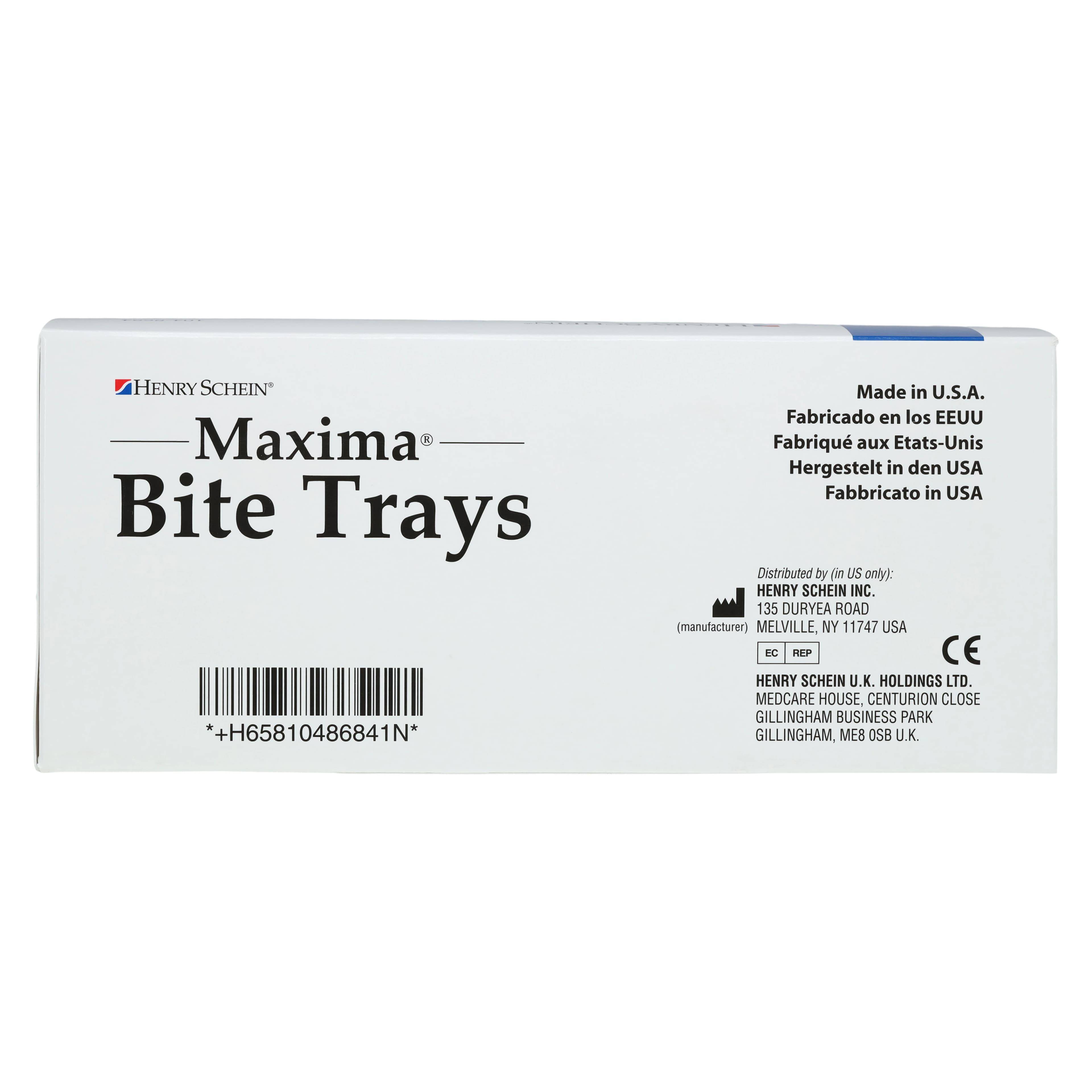 Maxima Bite Trays, Dual Arch, Posterior Wide, 50/Box thumbnail 7