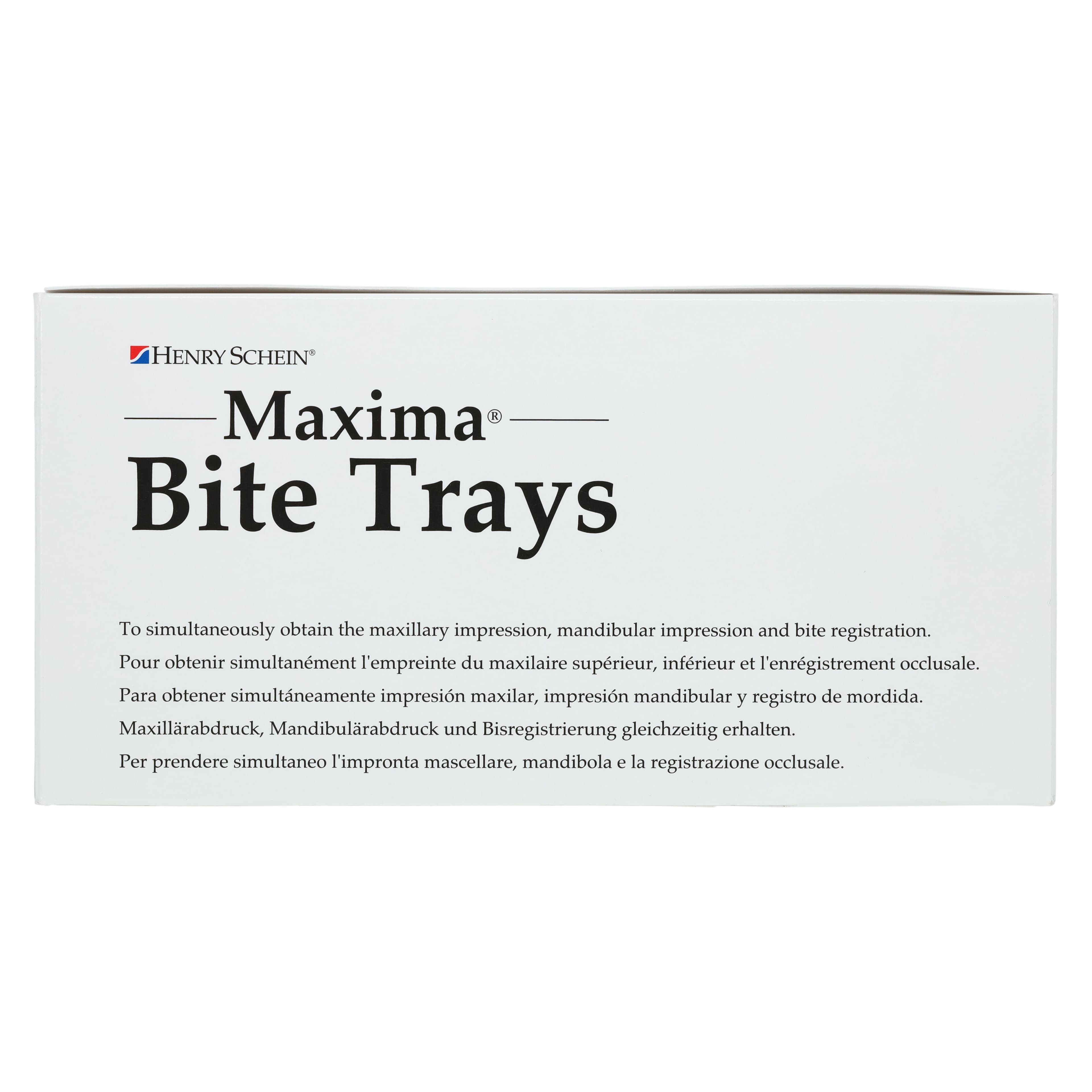 Maxima Bite Trays, Dual Arch, Posterior Wide, 50/Box thumbnail 8