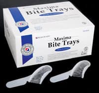 Maxima Bite Trays, Dual Arch, Posterior Wide, 50/Box thumbnail 2