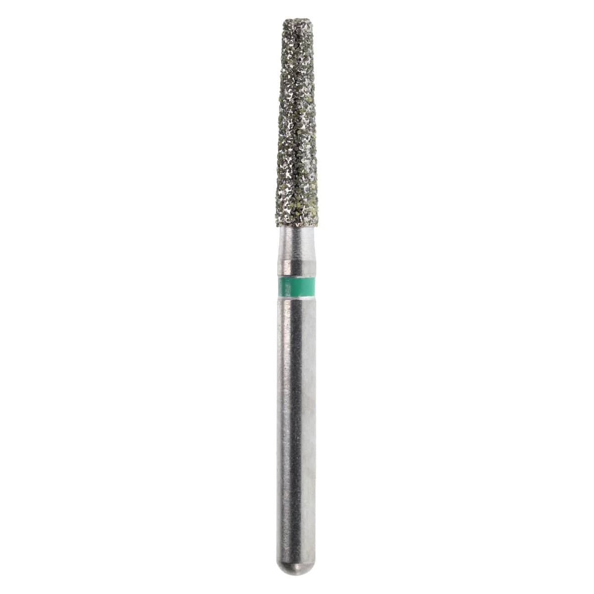 HSI Flat End Taper FG Diamond Burs, Single Use, Coarse, 25/Box, 847-018C - HSI Flat End Taper FG Diamond Burs, Single Use - Image 1