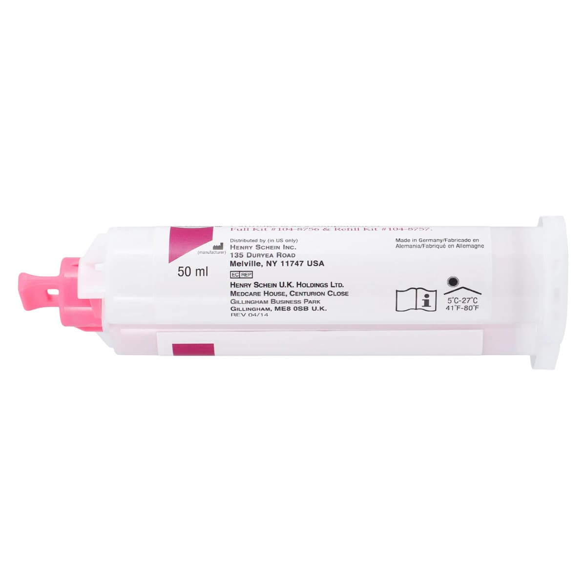 Soft Reline Material Refill, Automix Cartridge thumbnail 4