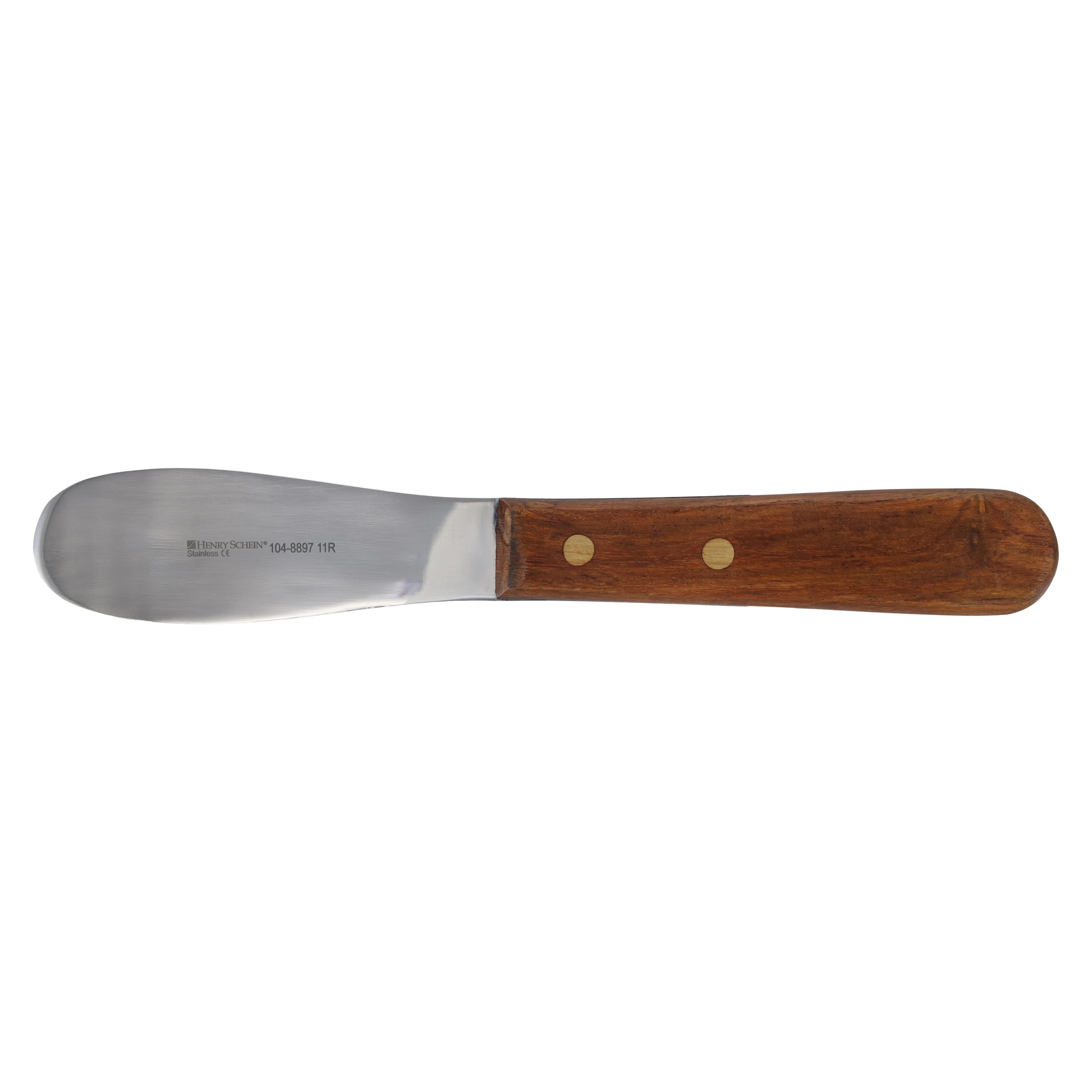 Plaster Spatula, Size 11R, 3 1/2 in, Flexible Wood Handle, Each thumbnail 2