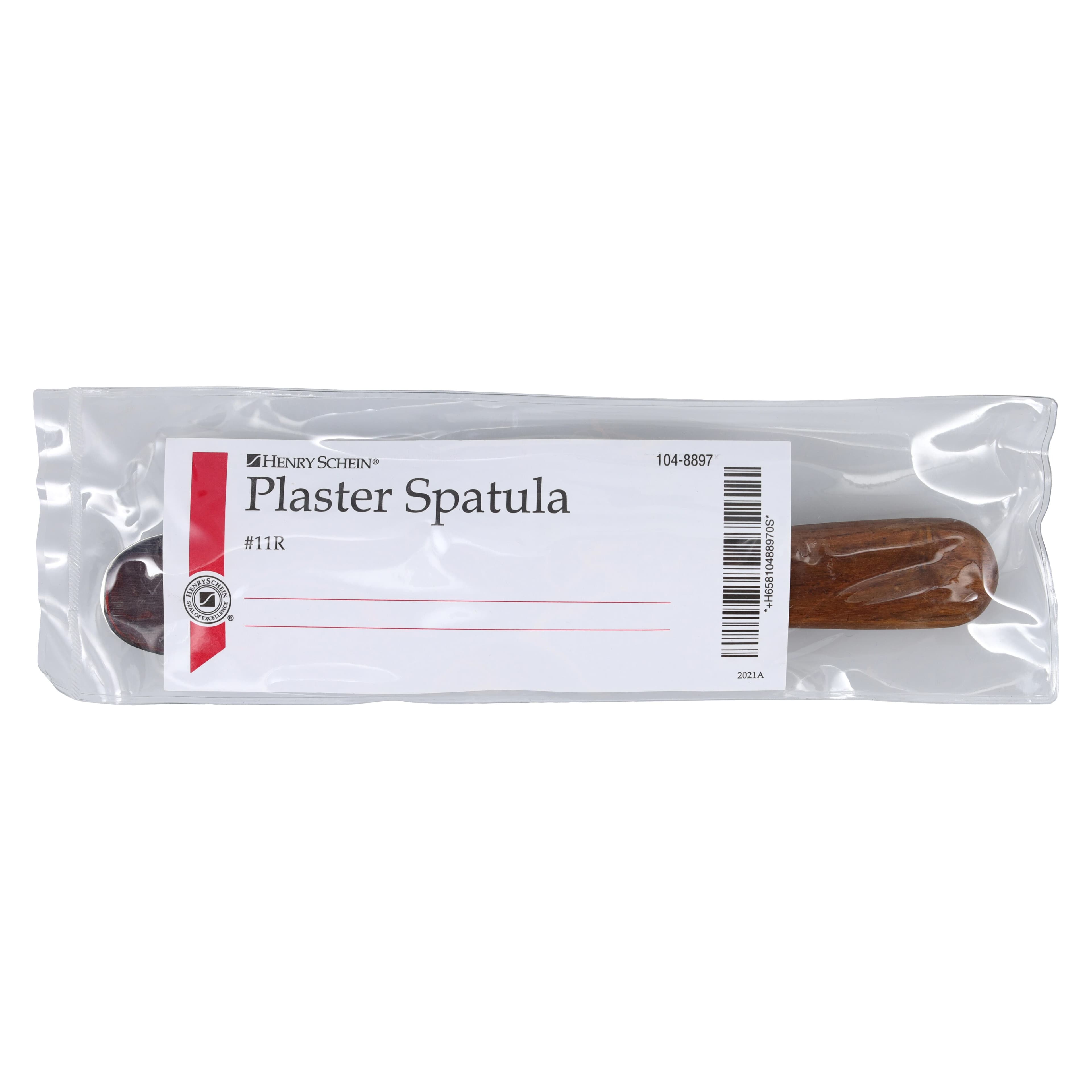 Plaster Spatula, Size 11R, 3 1/2 in, Flexible Wood Handle, Each thumbnail 4