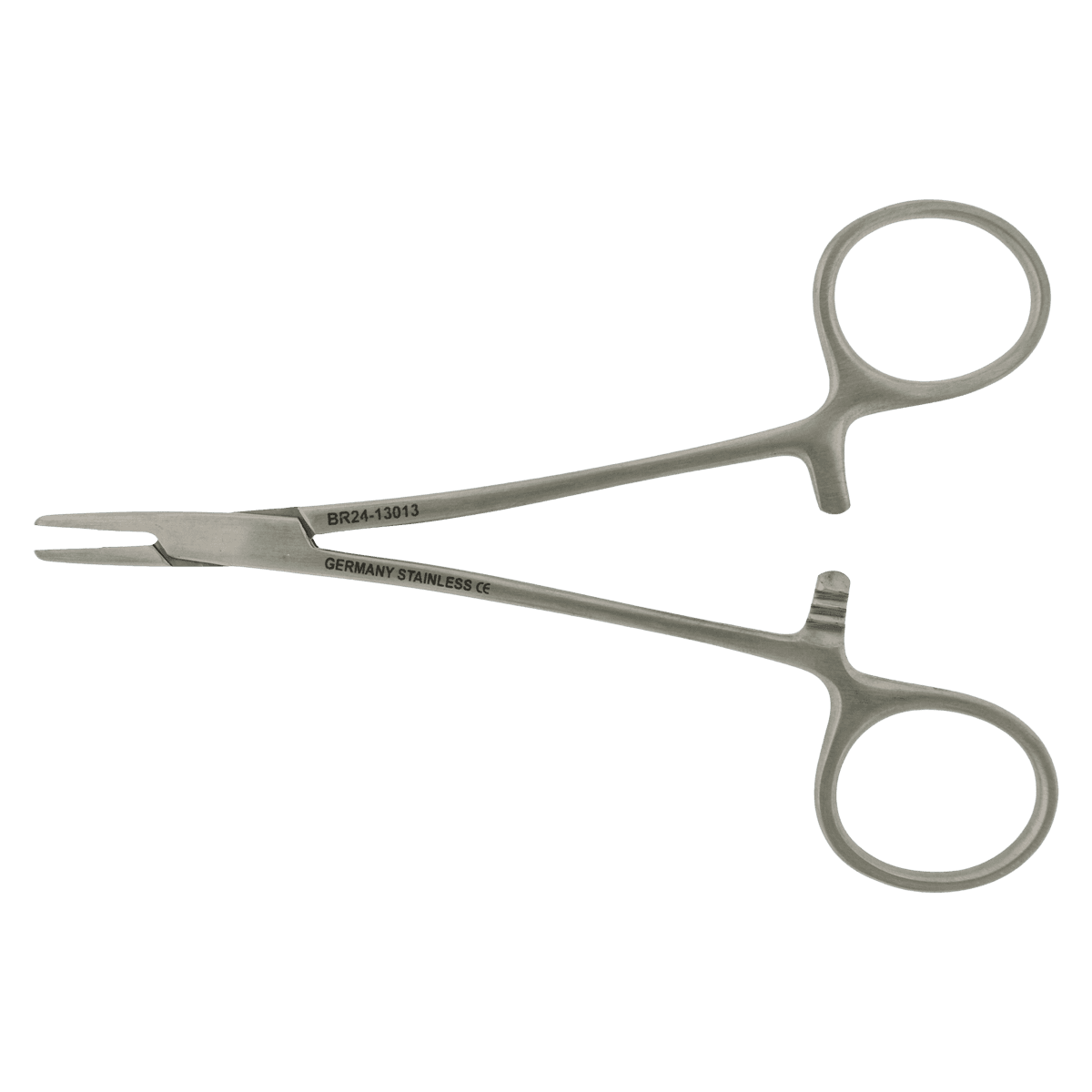 Halsey Needle Holder, Smooth Jaw, 5-1/8" (130mm), Stainless Steel - Holder Needle Halsey Smooth - Image 1