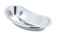 Miltex-Integra Emesis Basin, Kidney-Shaped, Stainless Steel, 20 oz - Basin Emesis SS 20Oz NS - Image 1